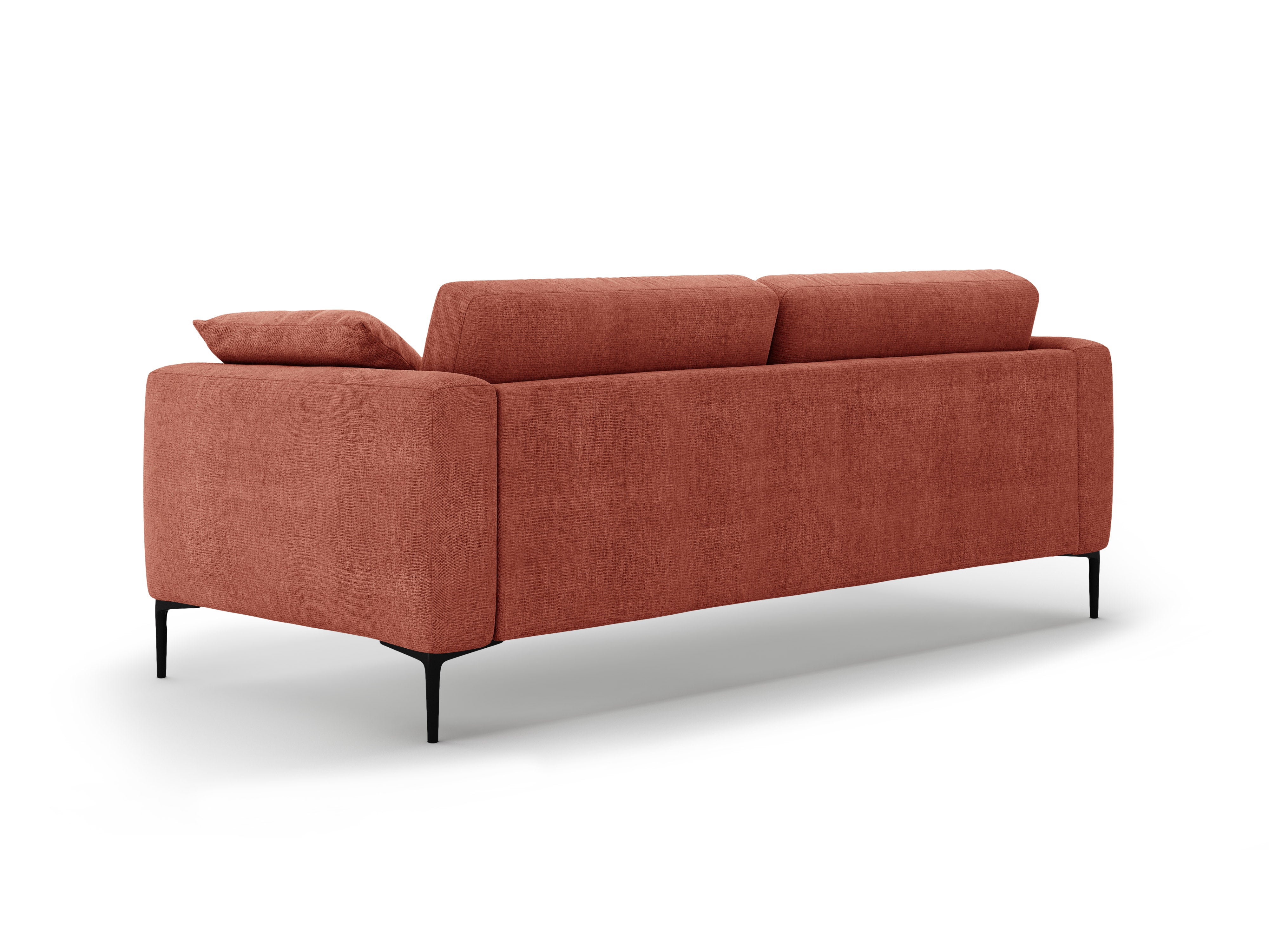 Sofa 4-seater BEMY coral chenille
