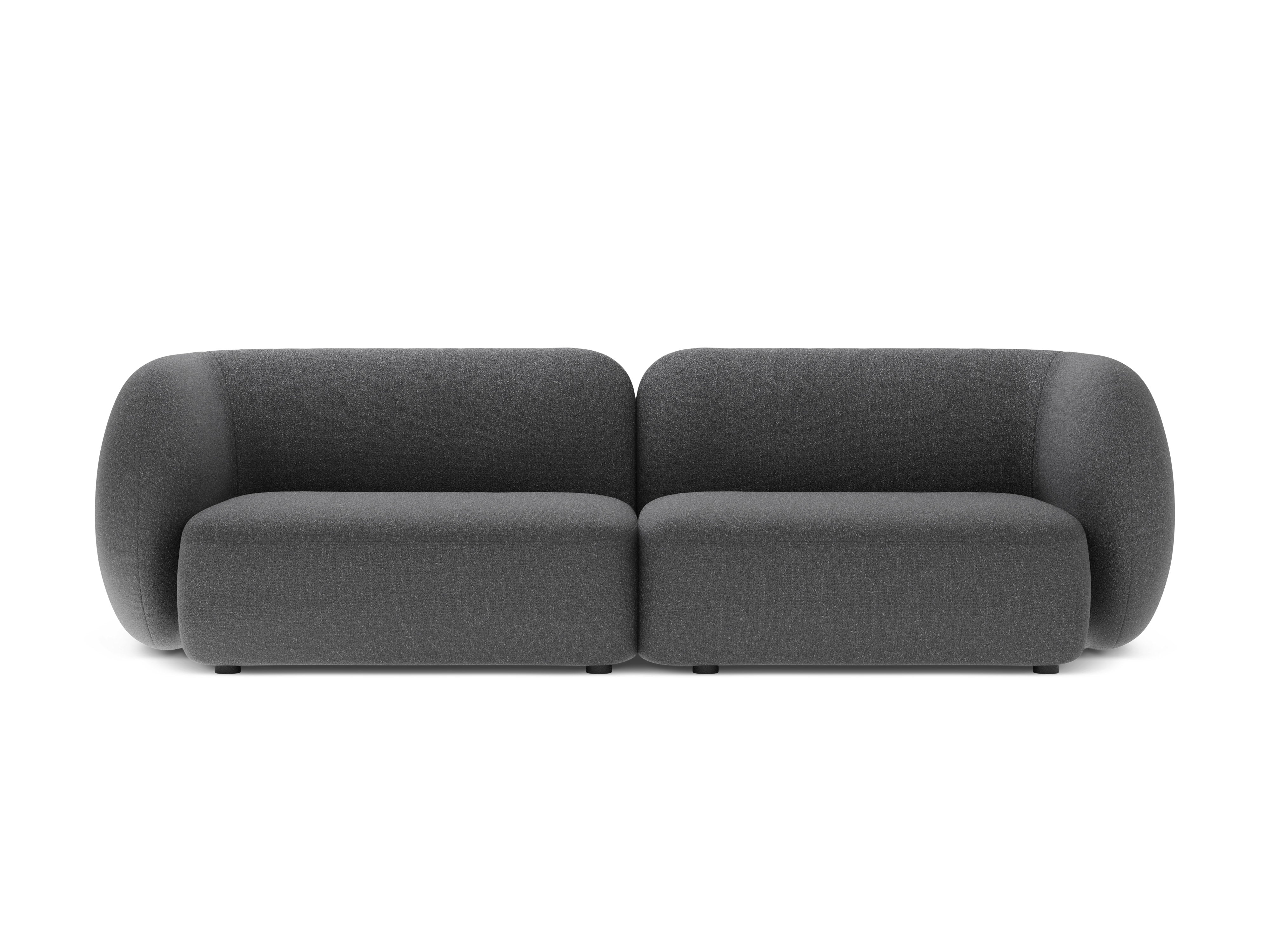 Sofa 4-osobowa KATE ciemnoszary melanż