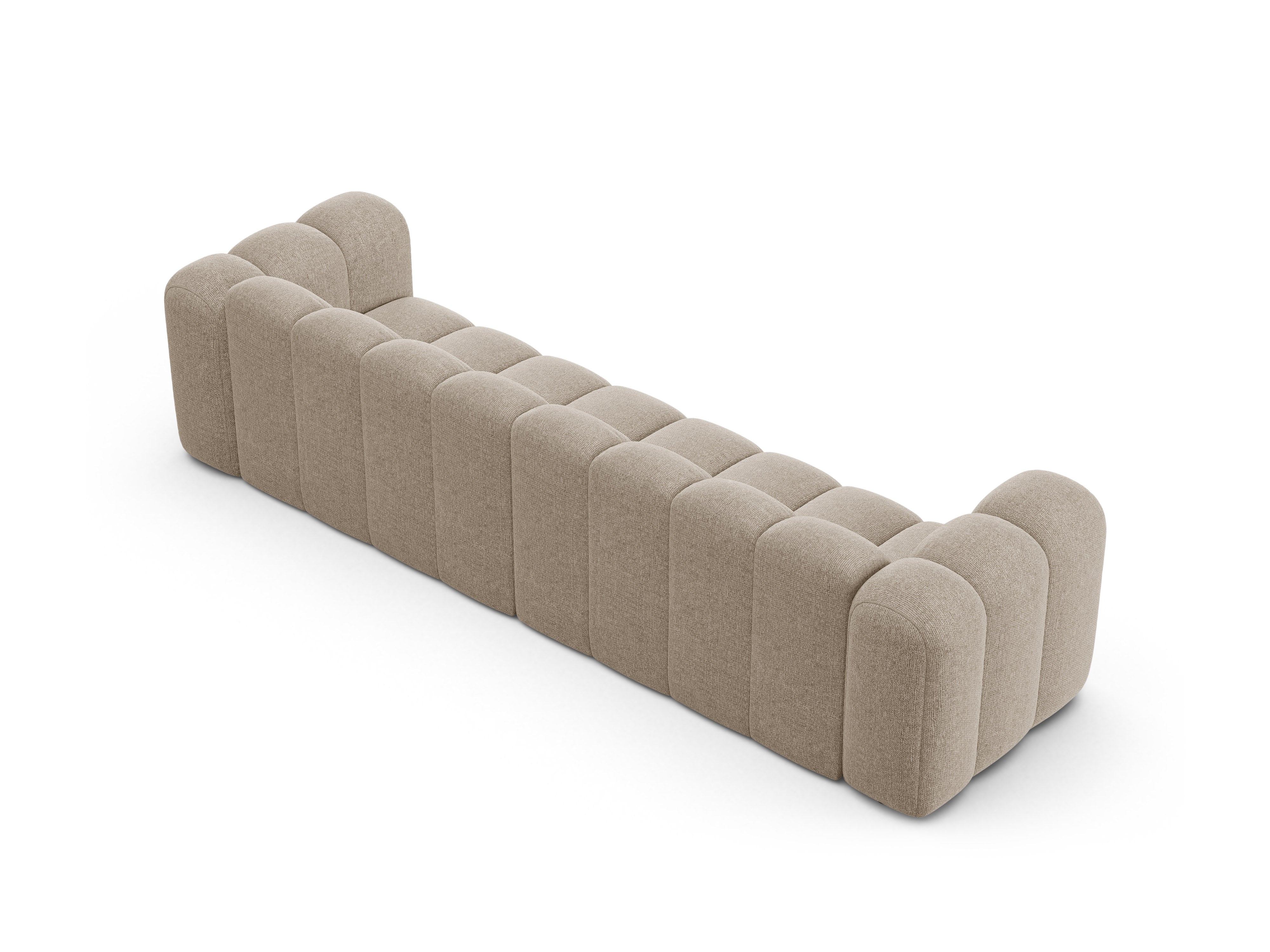 Sofa 4-osobowa LUPINE beżowy szenil