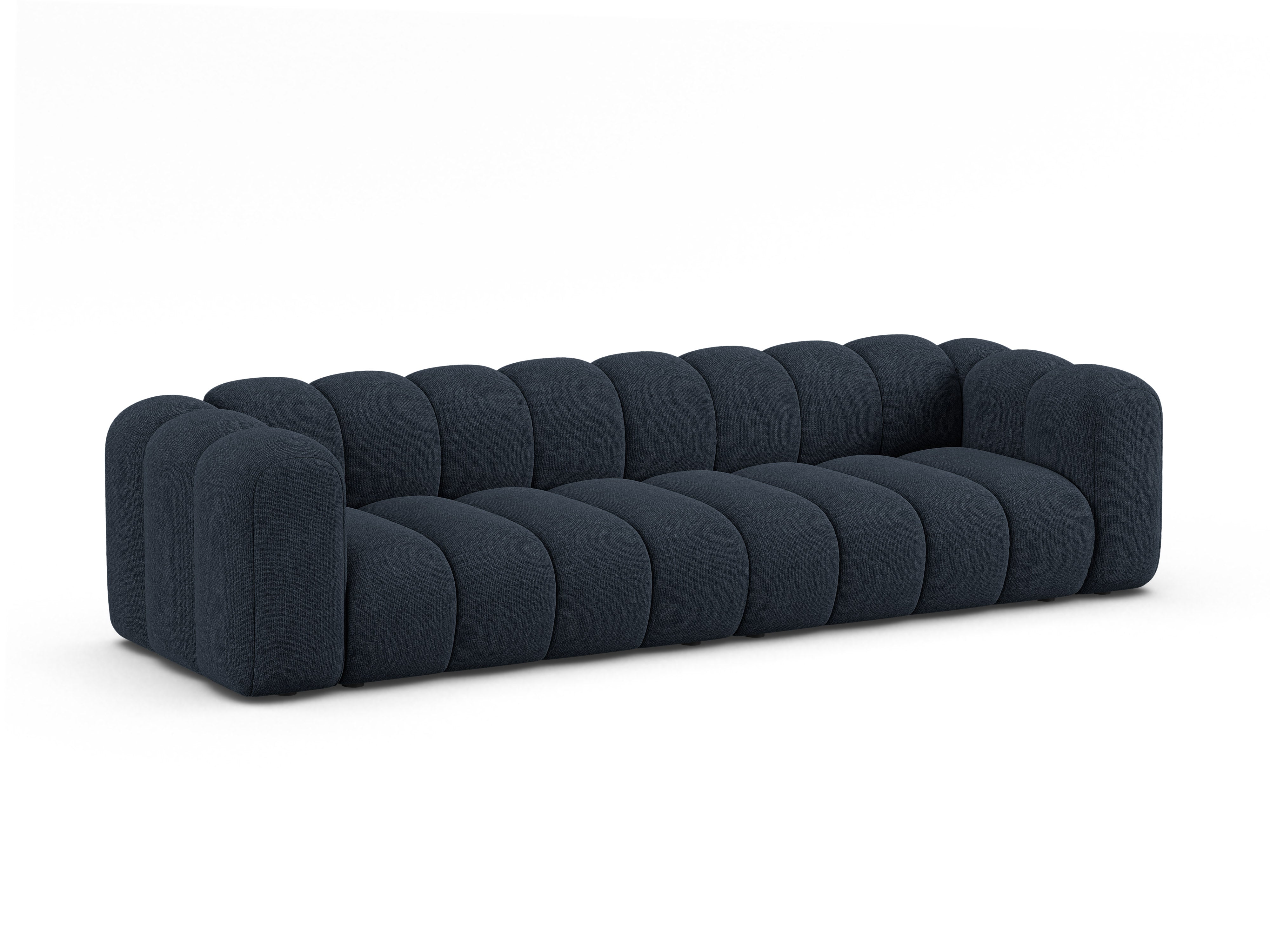 Sofa 4-osobowa LUPINE granatowy szenil