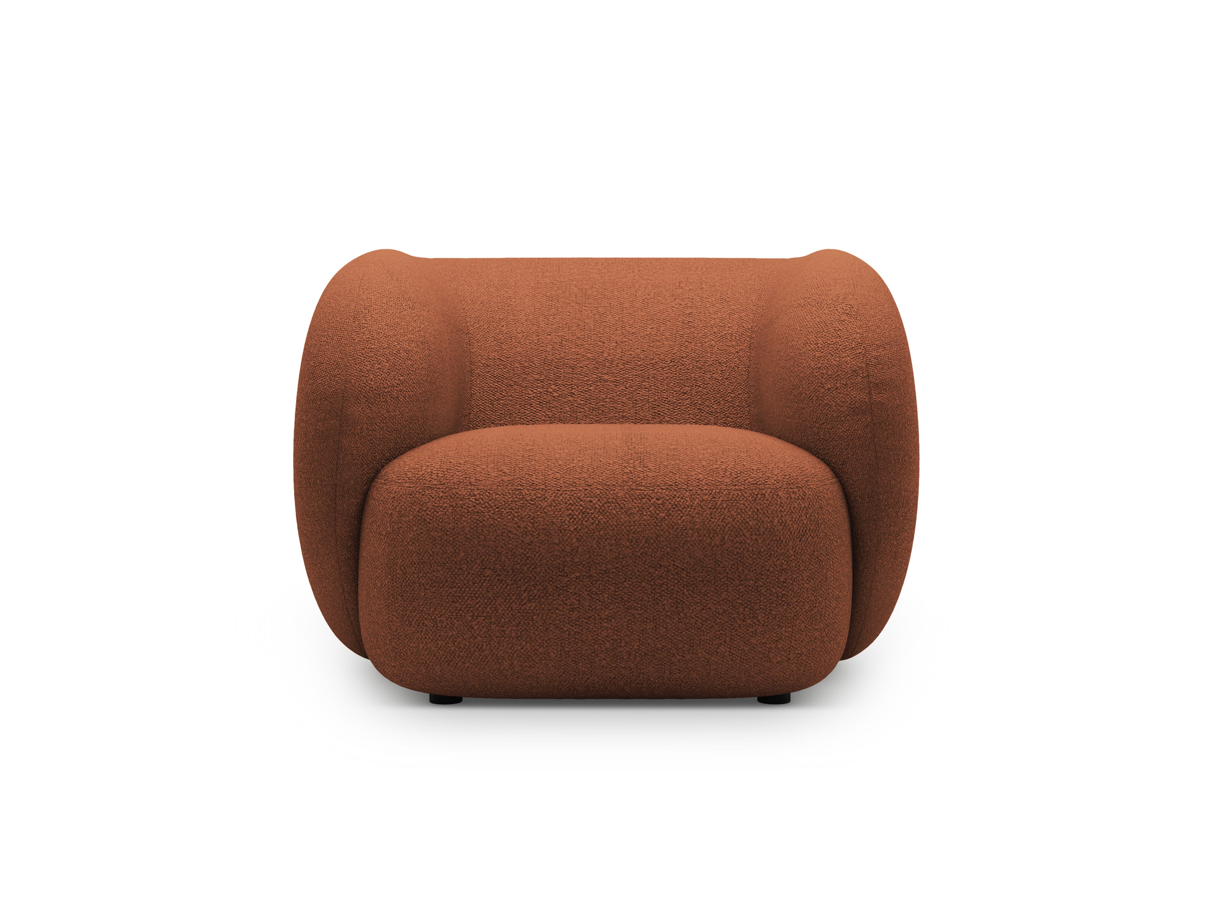 Fotel KATE terracotta boucle
