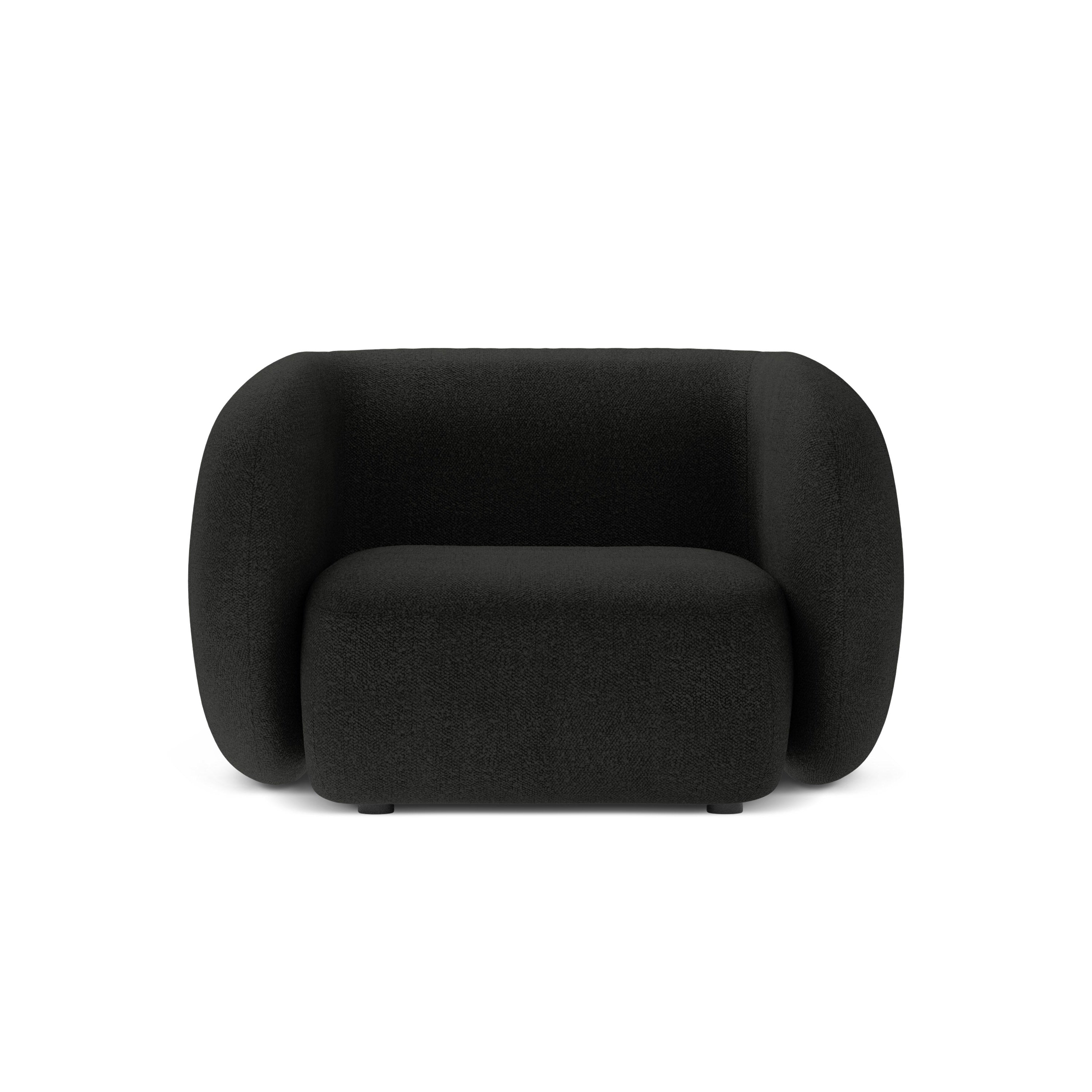 Sessel KATE schwarze Boucle