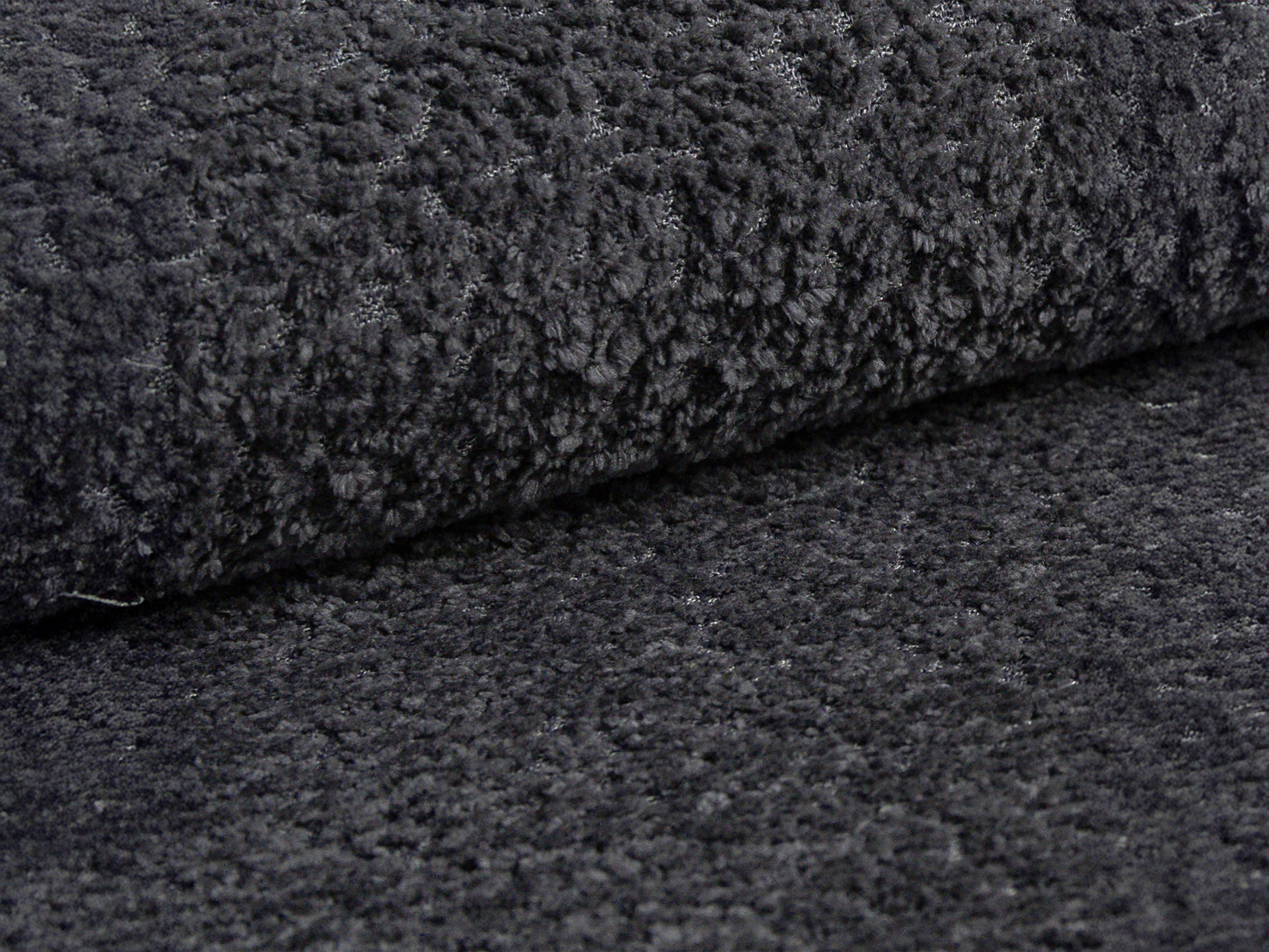 Fotel ABBY grafitowy boucle – Micadoni