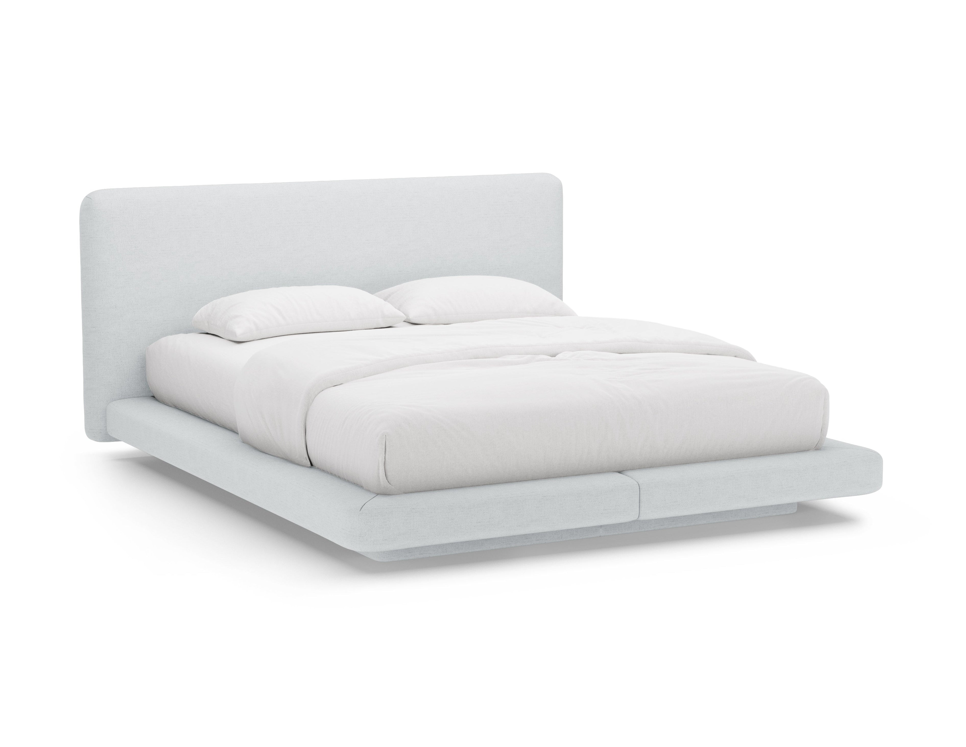 Bett LINEA hellgrau