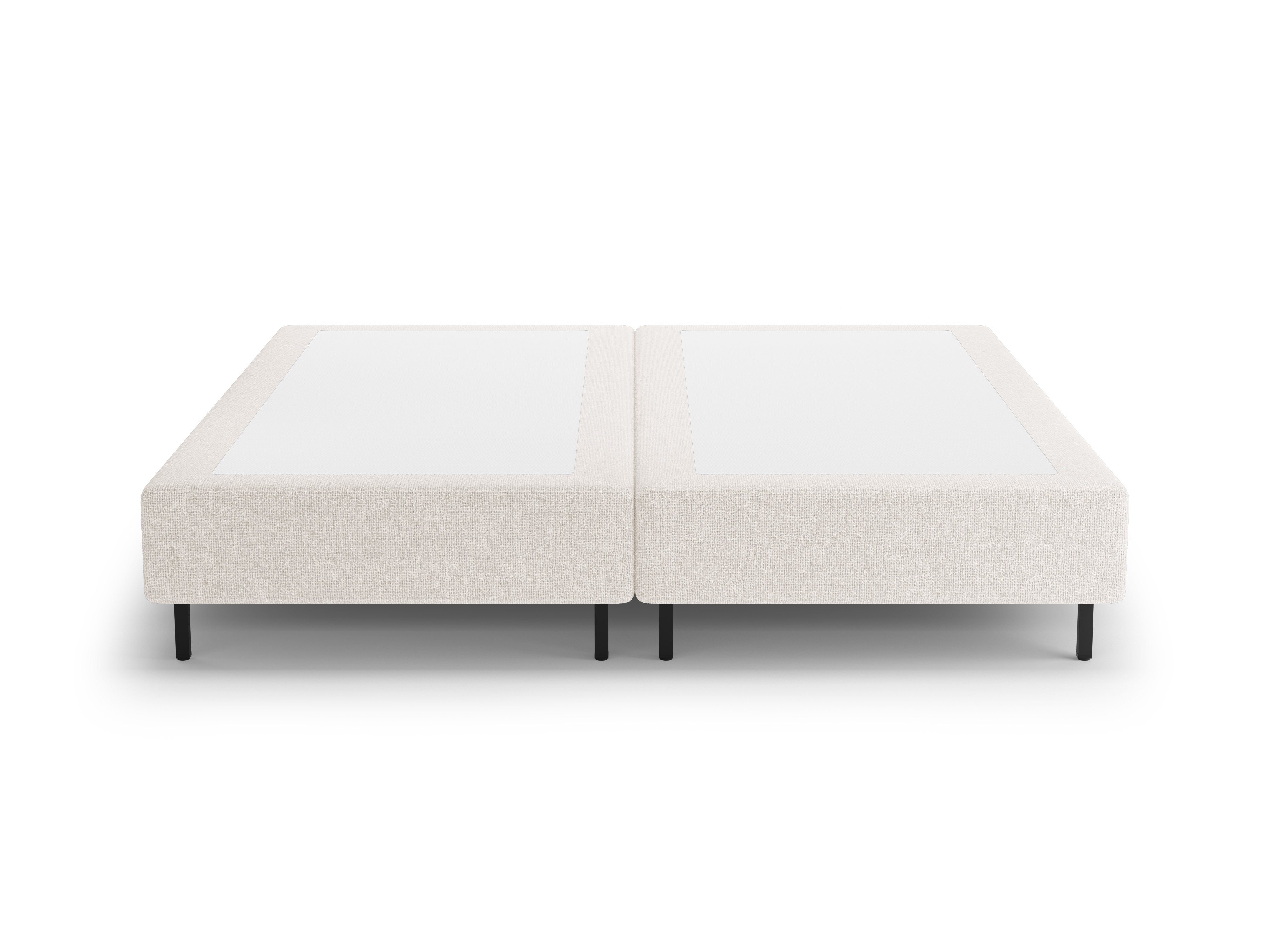WHALE Bed Light Beige Chenille