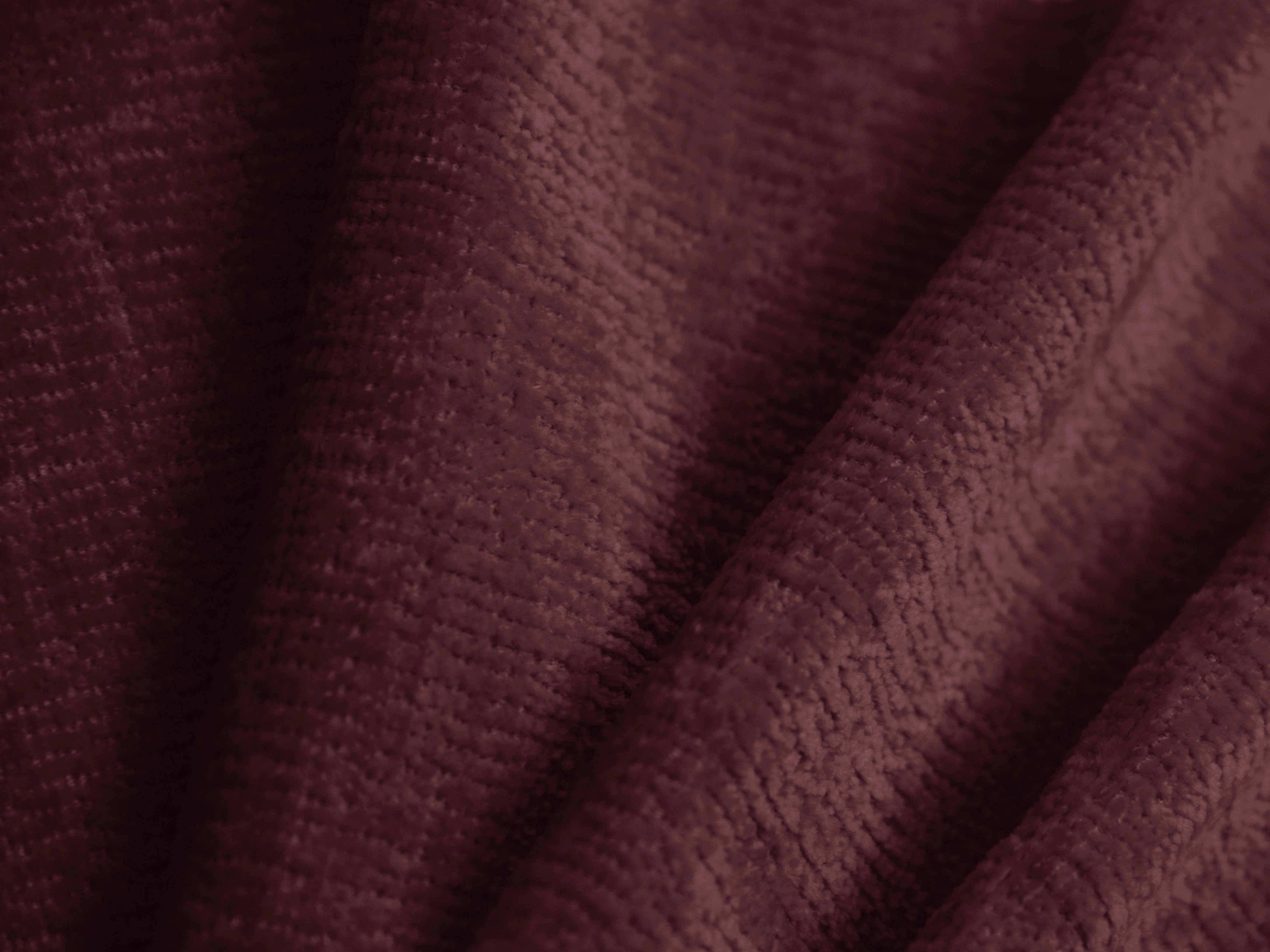 Łóżko OVALO wiśniowy szenil