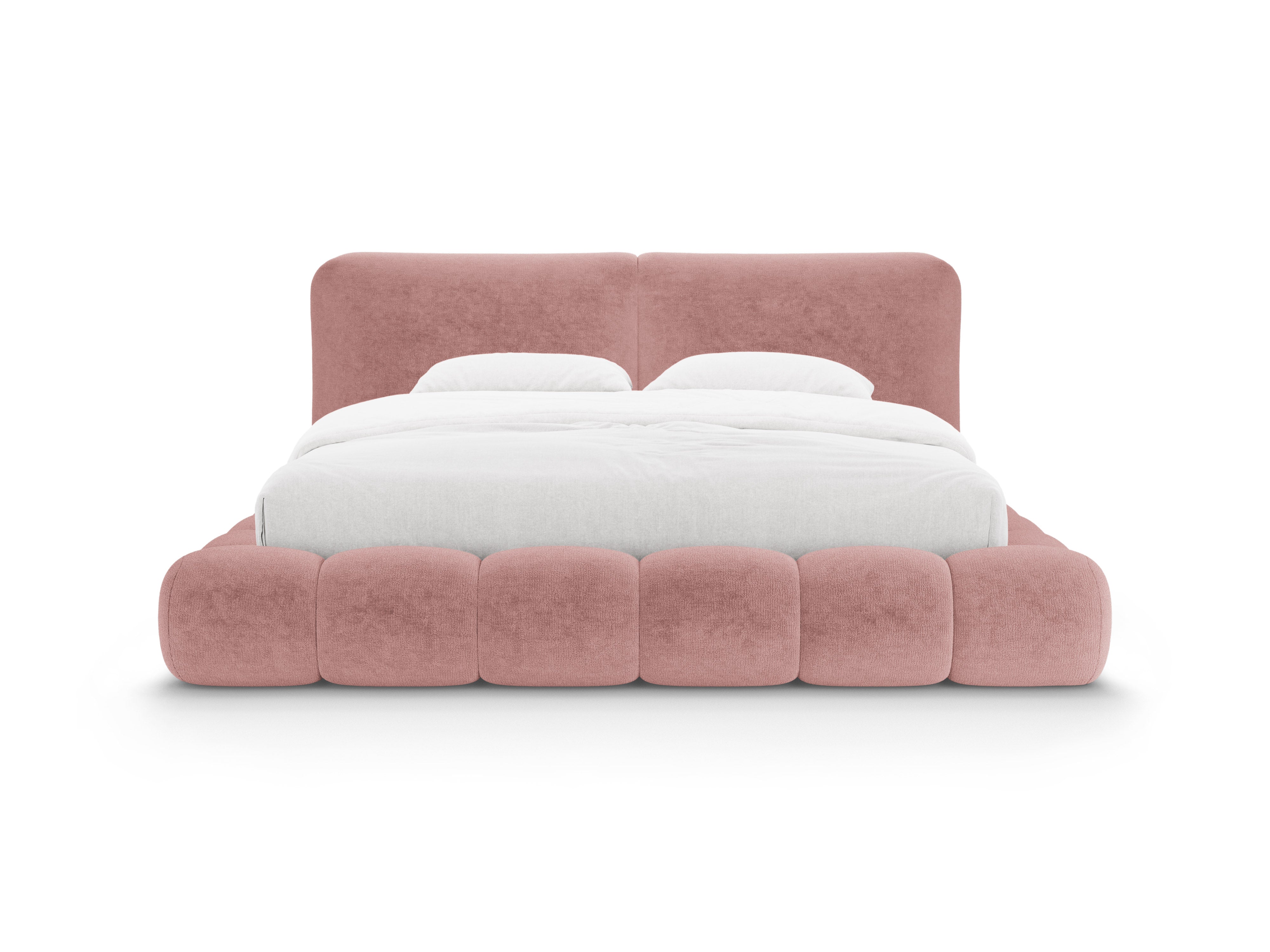Bett SOLANGE rosa Chenille