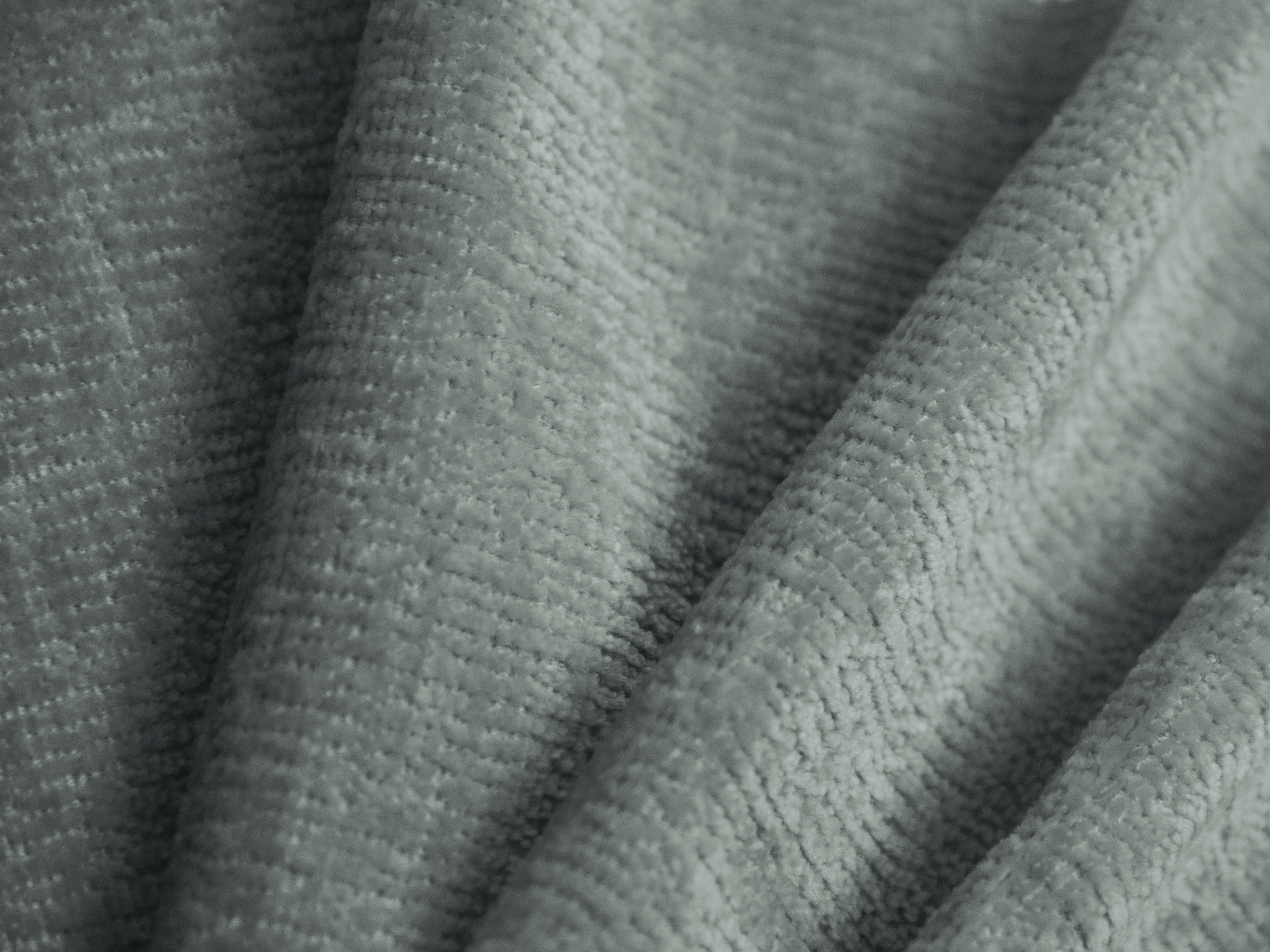 Łóżko SOLANGE jasny niebieski szenil