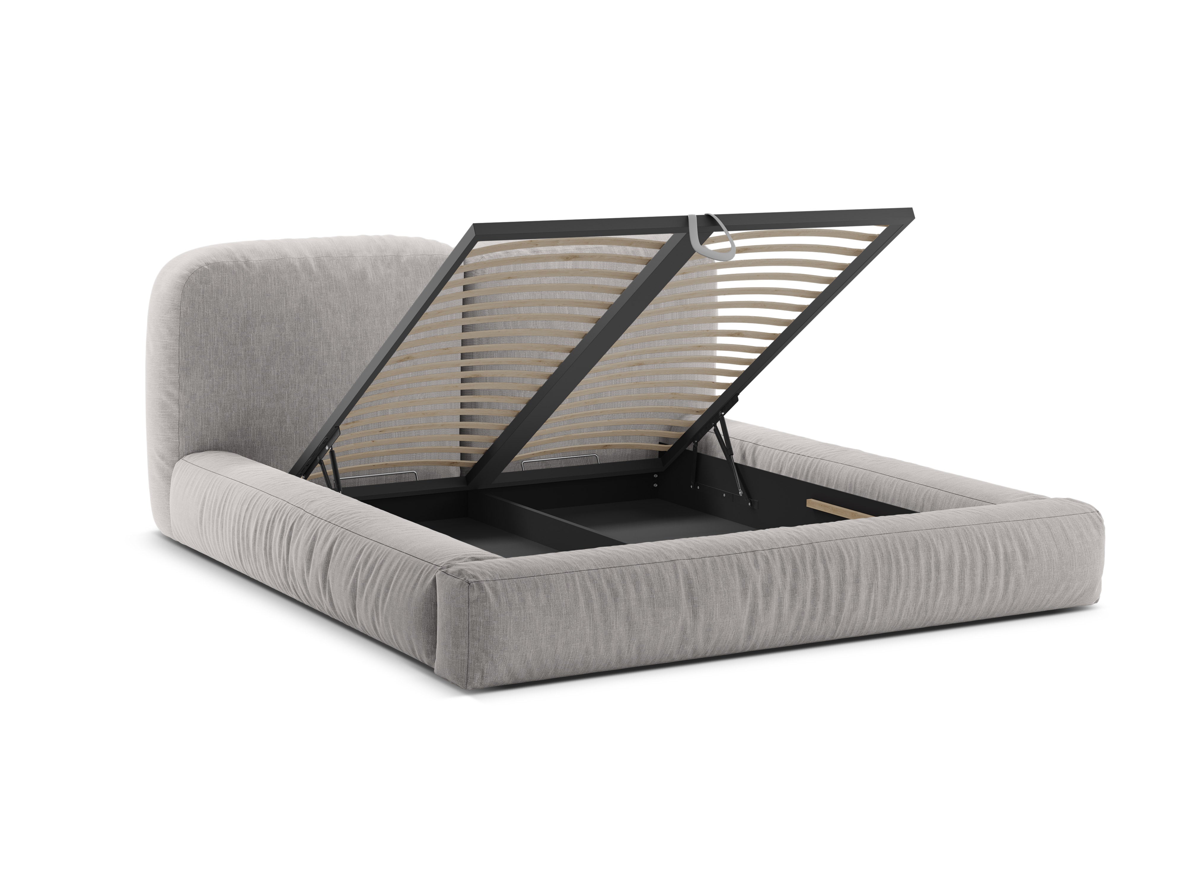 MARTINA Bed Light Gray