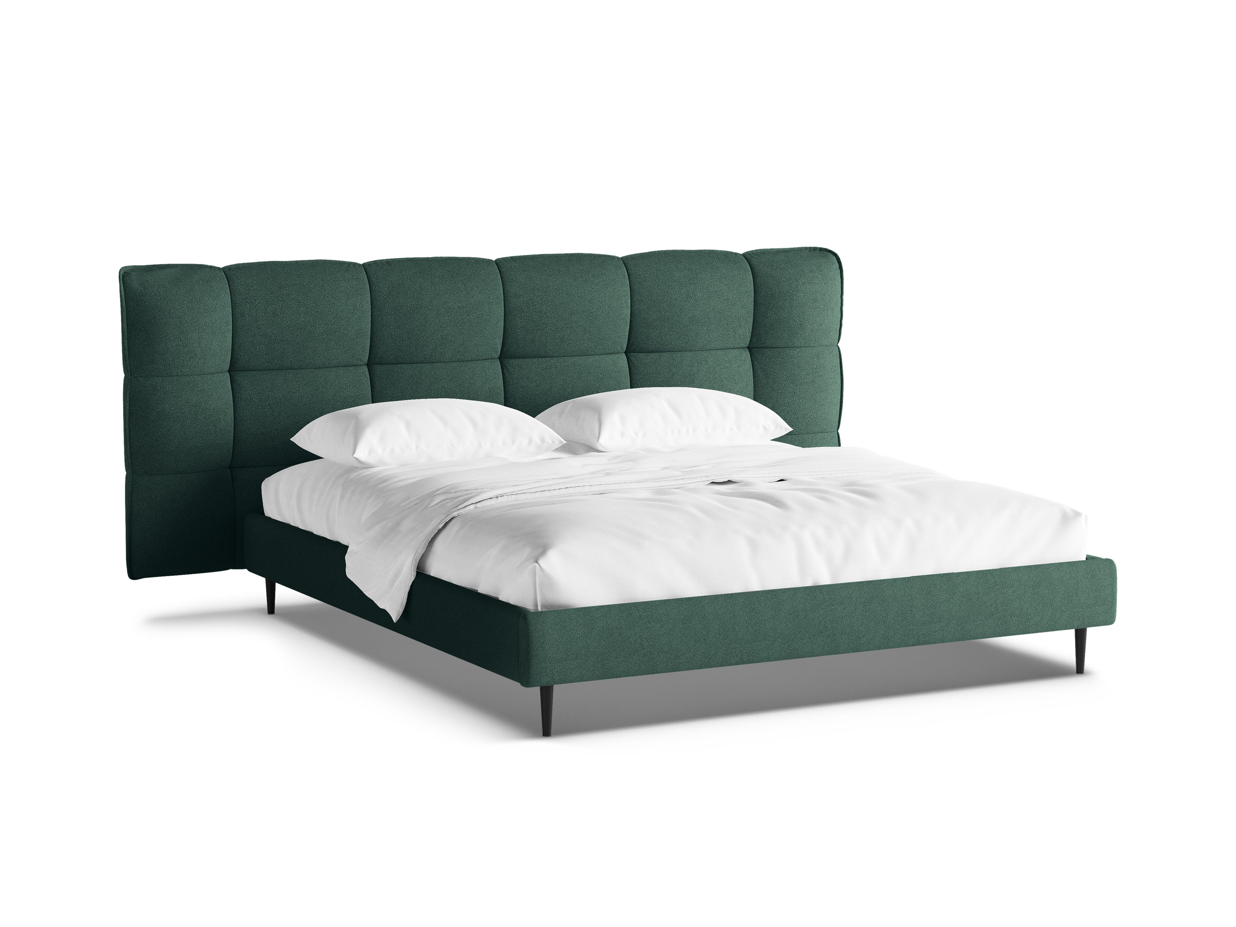ERIC bed green boucle