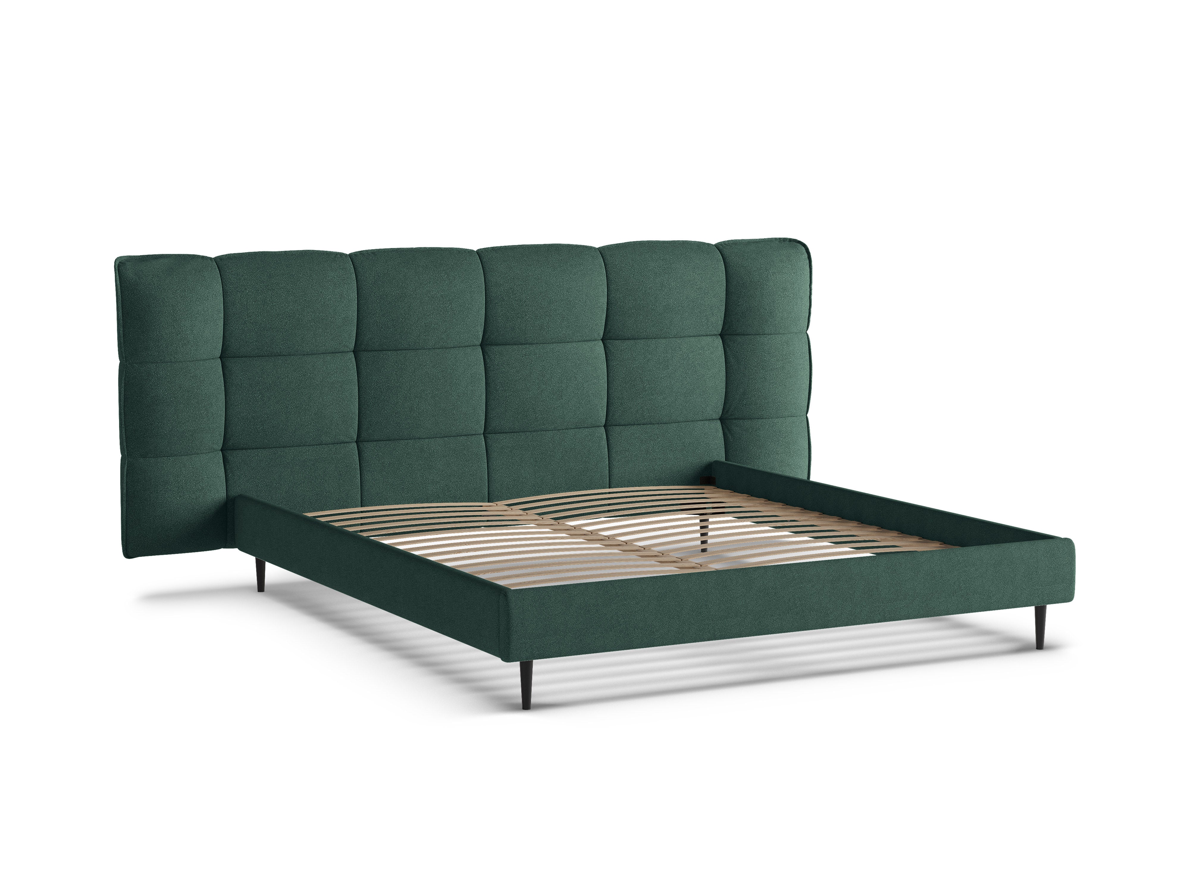 ERIC bed green boucle