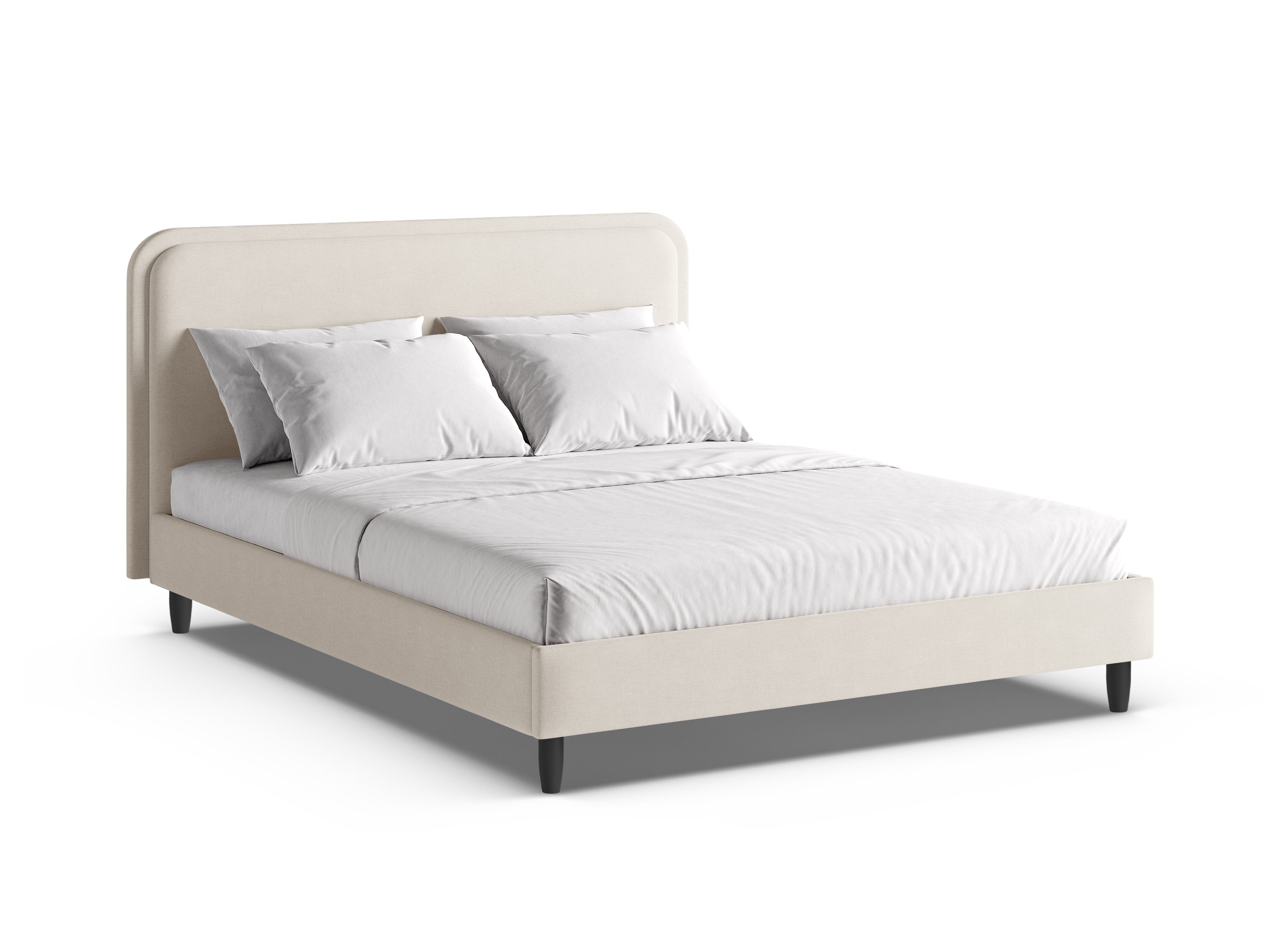 Bett AVELINE Elfenbein