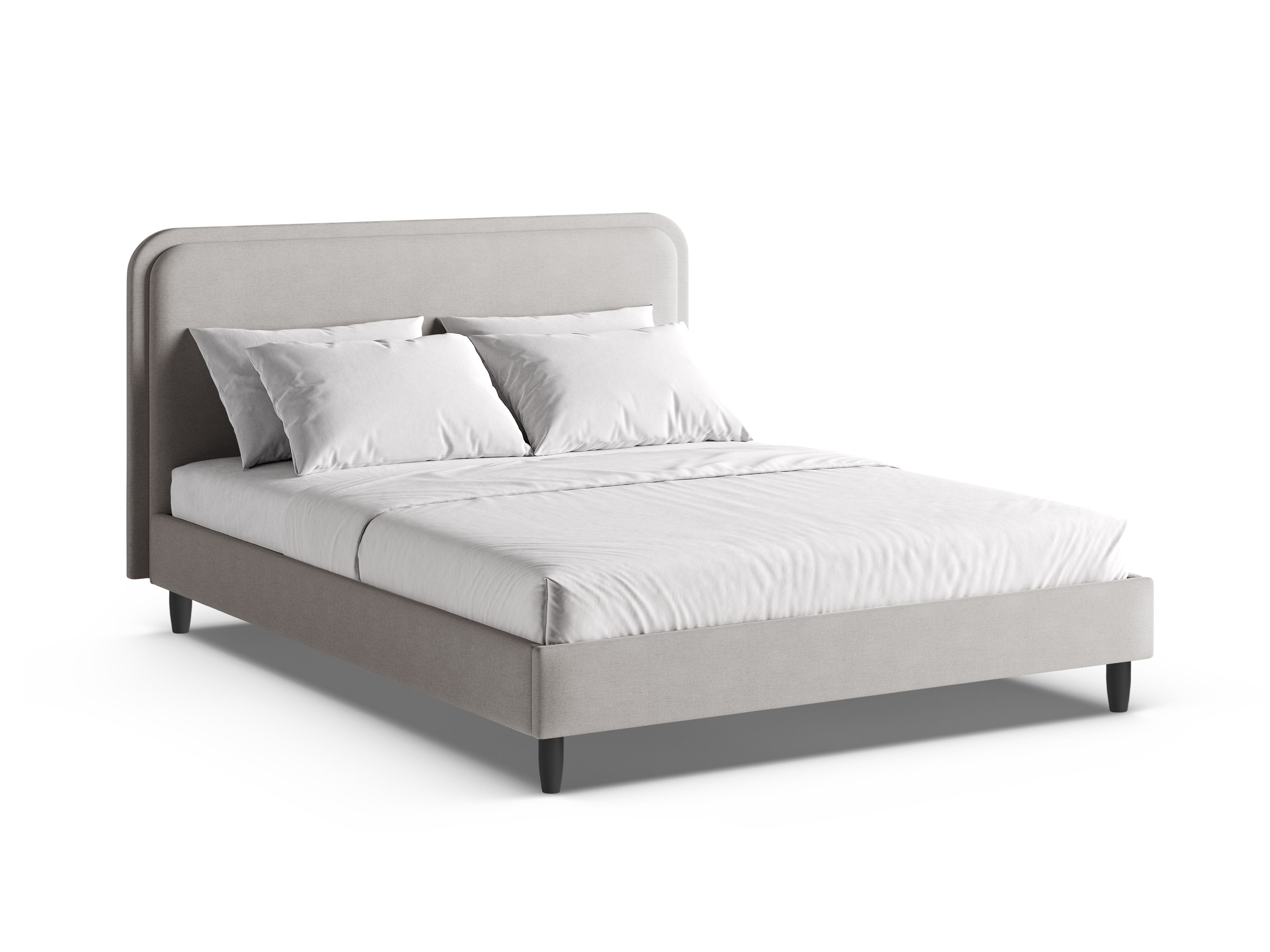AVELINE Bed Light Gray