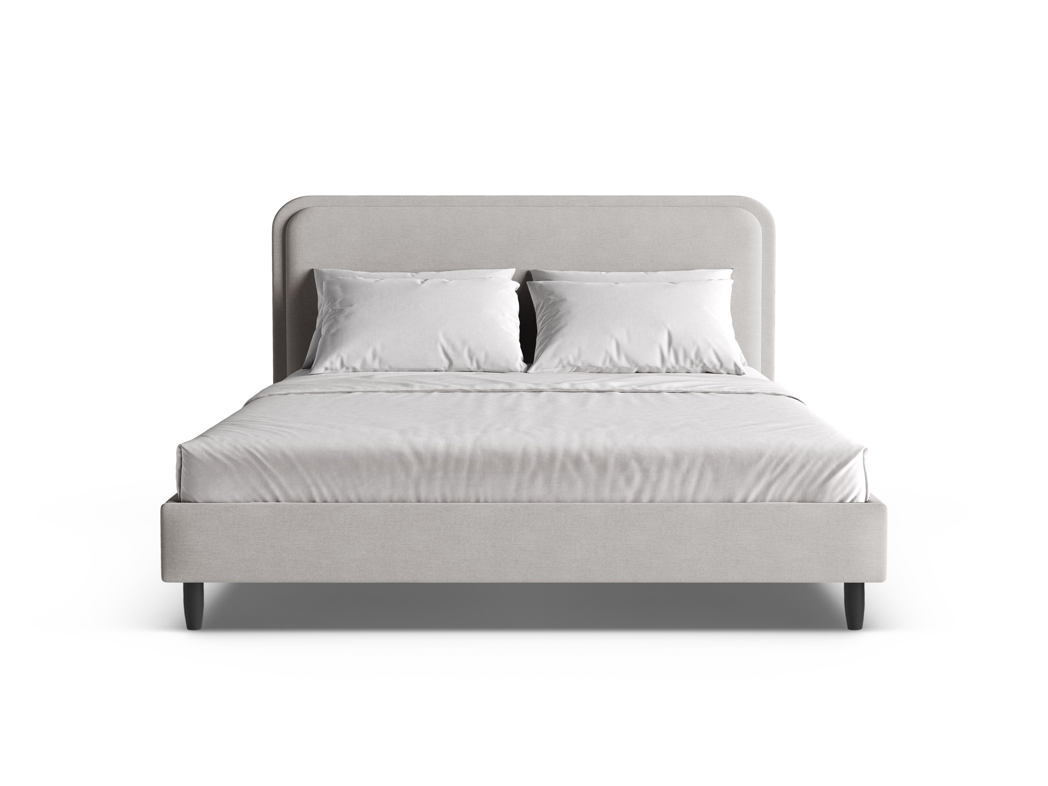 AVELINE Bed Light Gray