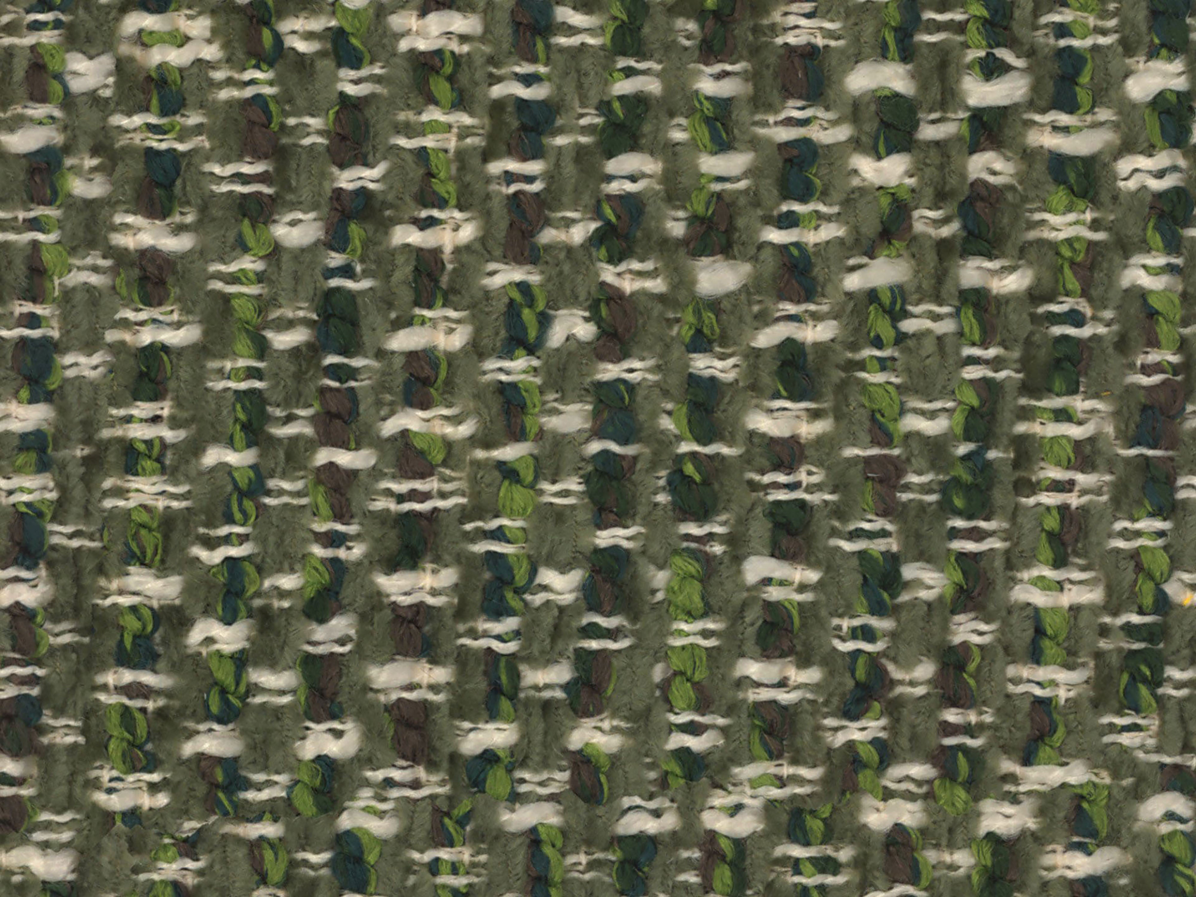 Łóżko SOLANGE zielony melanż