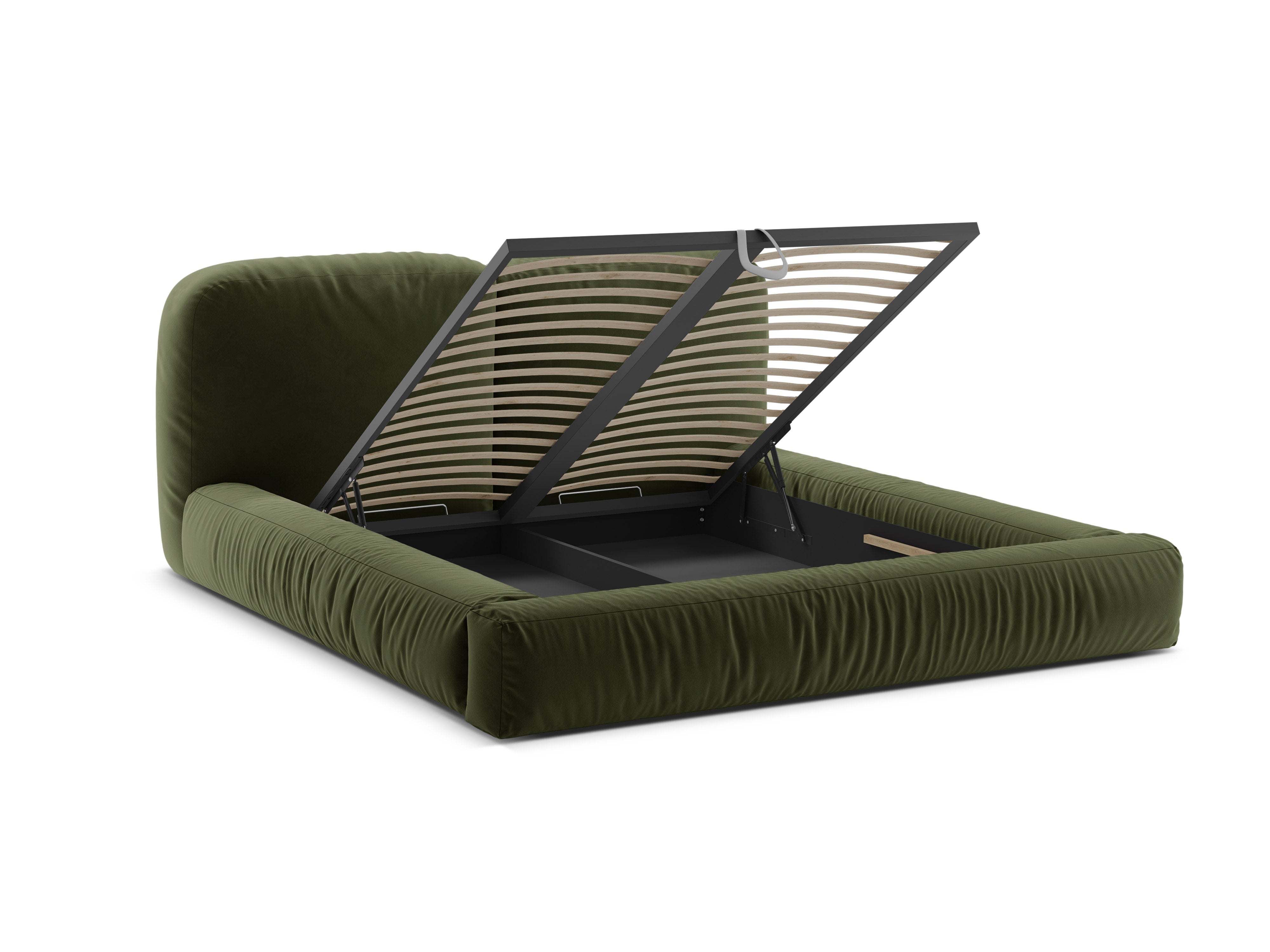Velvet Bed MARTINA Green