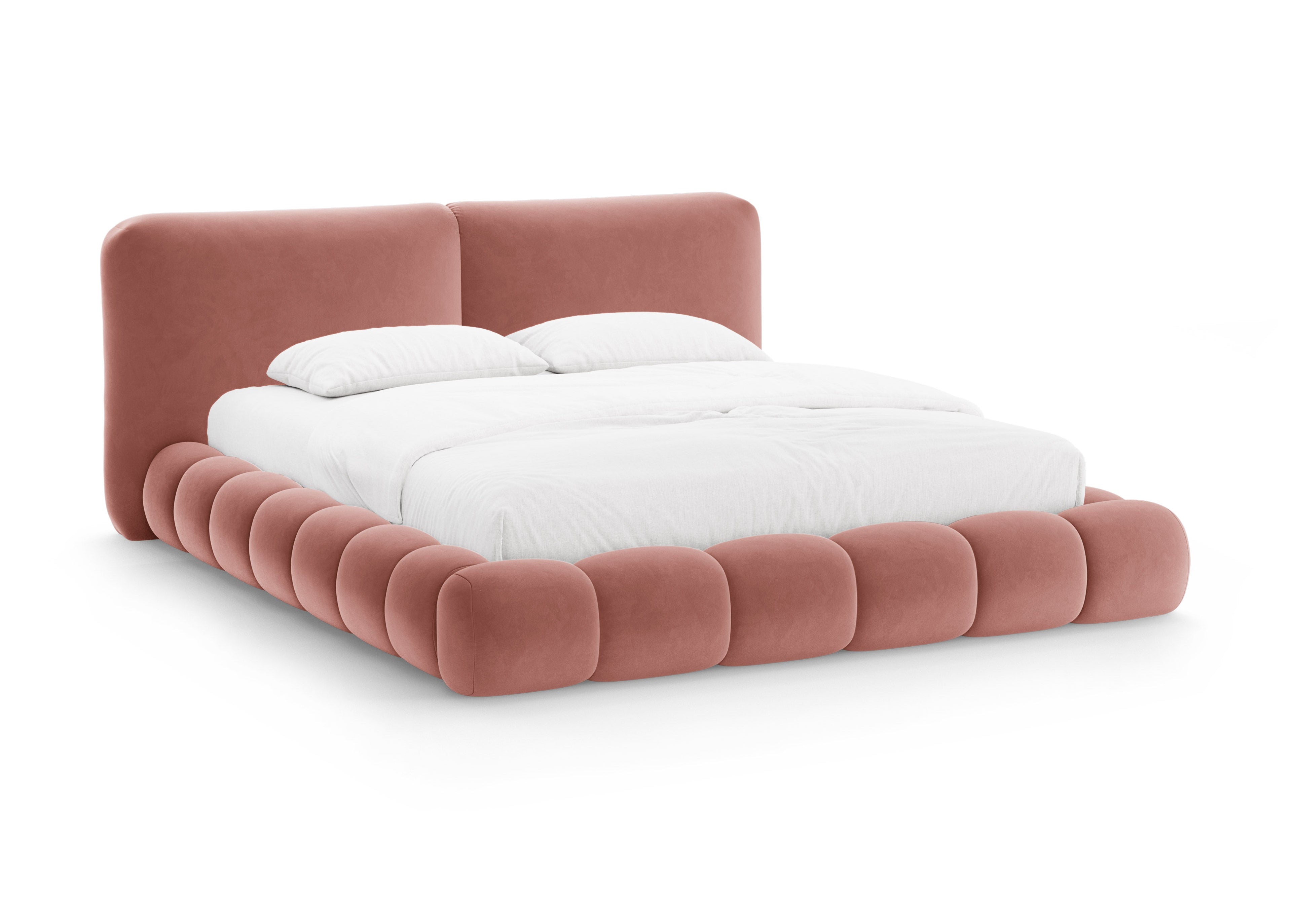 Samtbett SOLANGE rosa