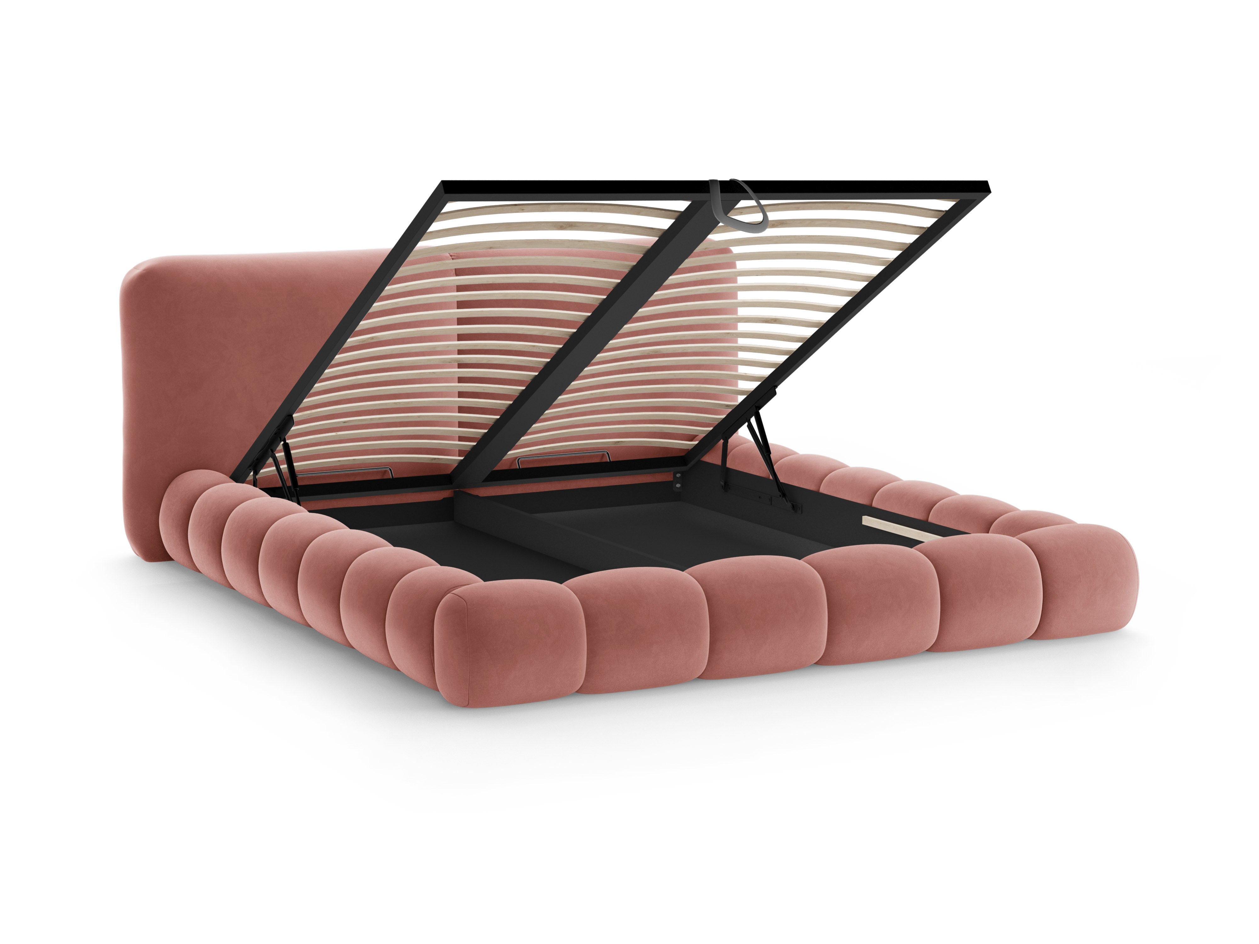 Samtbett SOLANGE rosa