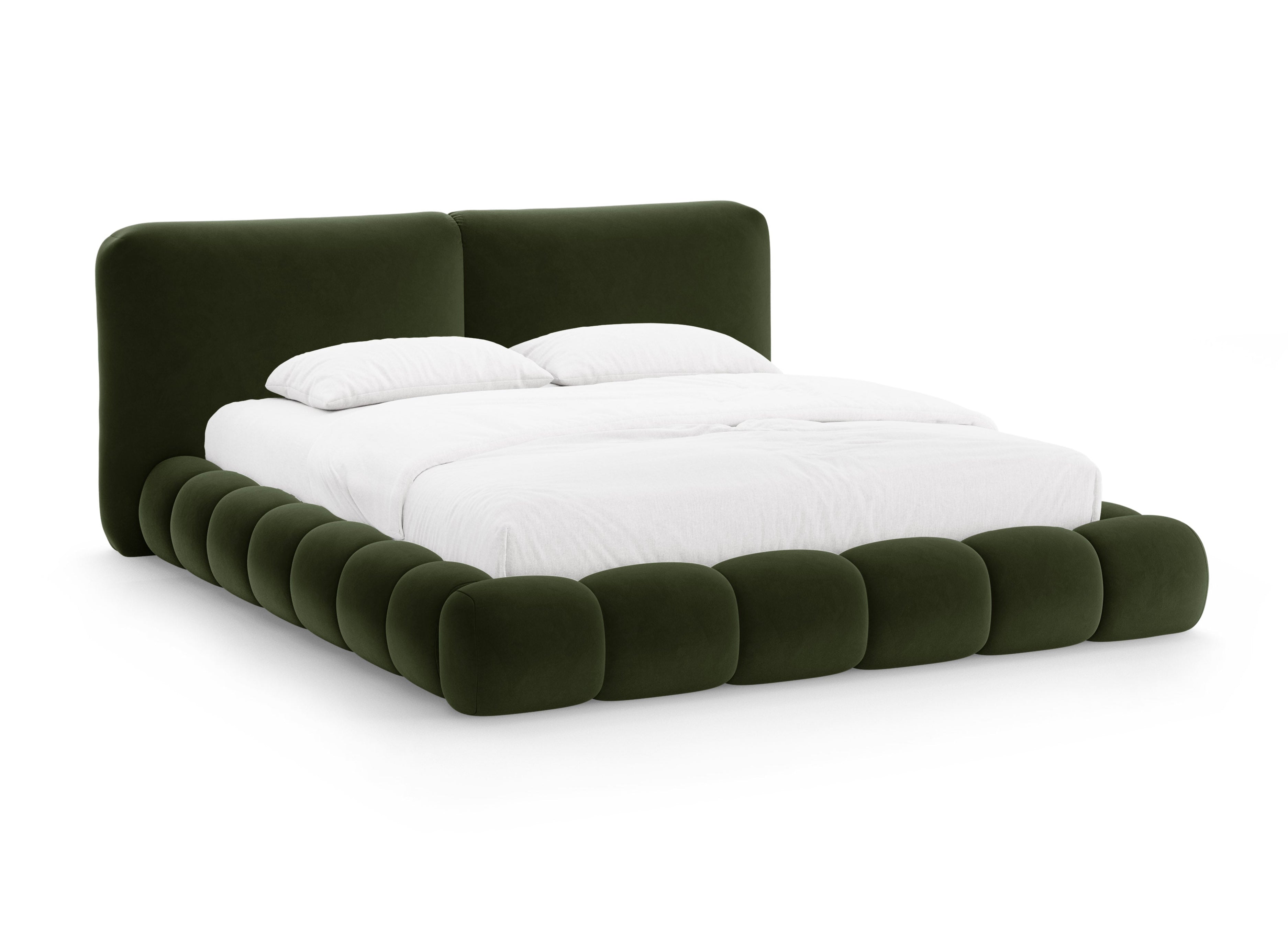 Velvet Bed SOLANGE Military Green