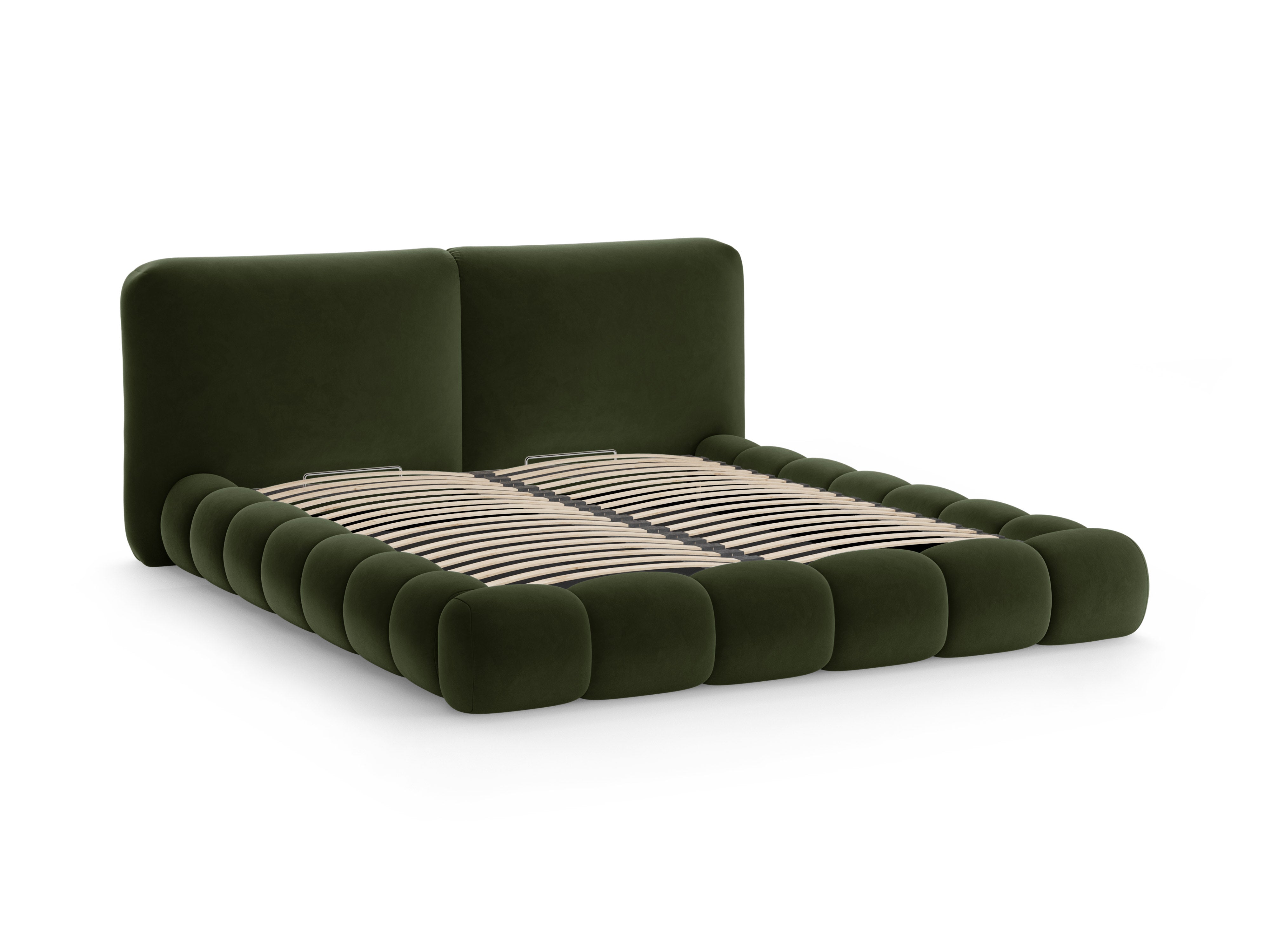 Velvet Bed SOLANGE Military Green