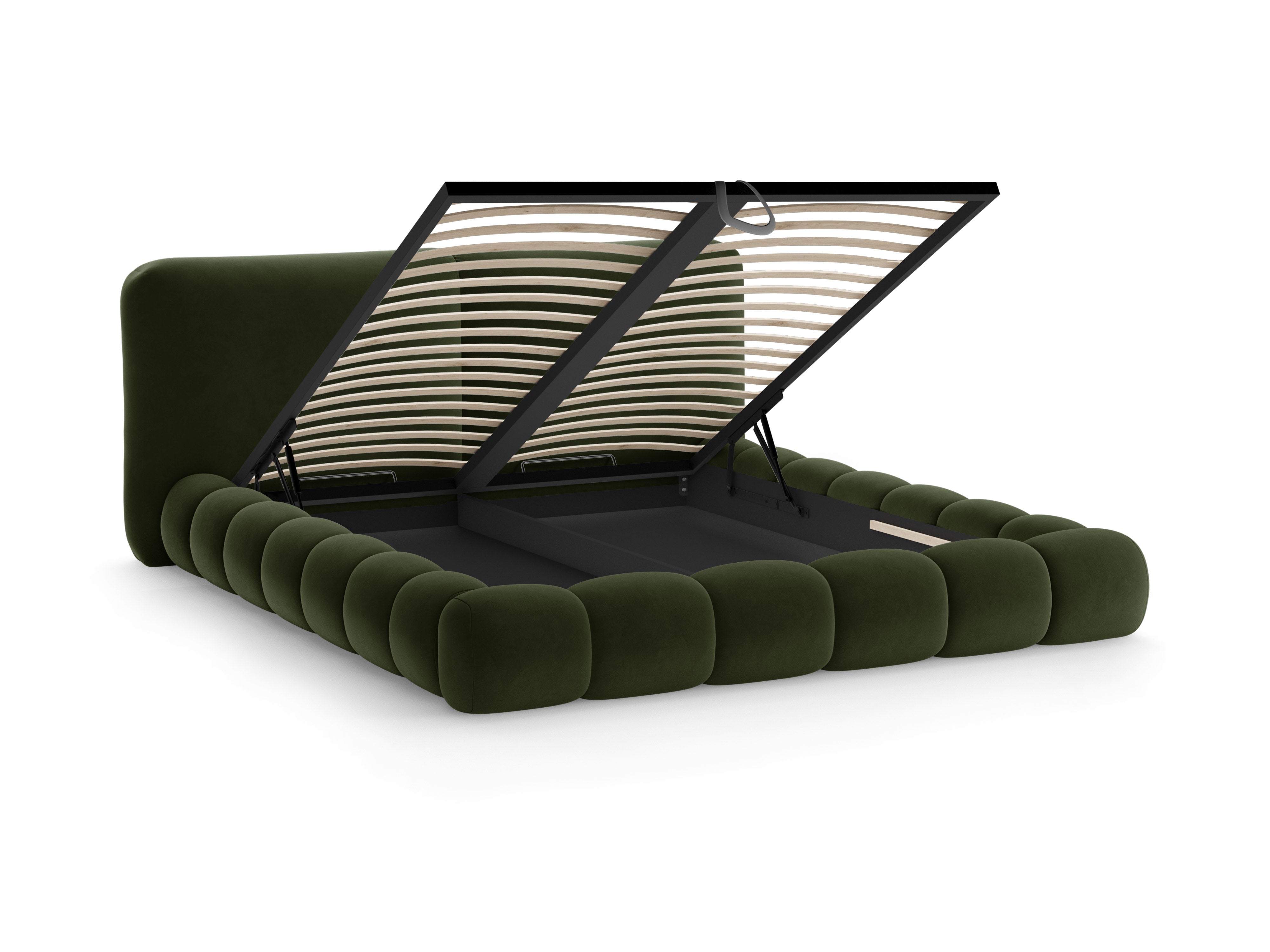 Velvet Bed SOLANGE Military Green