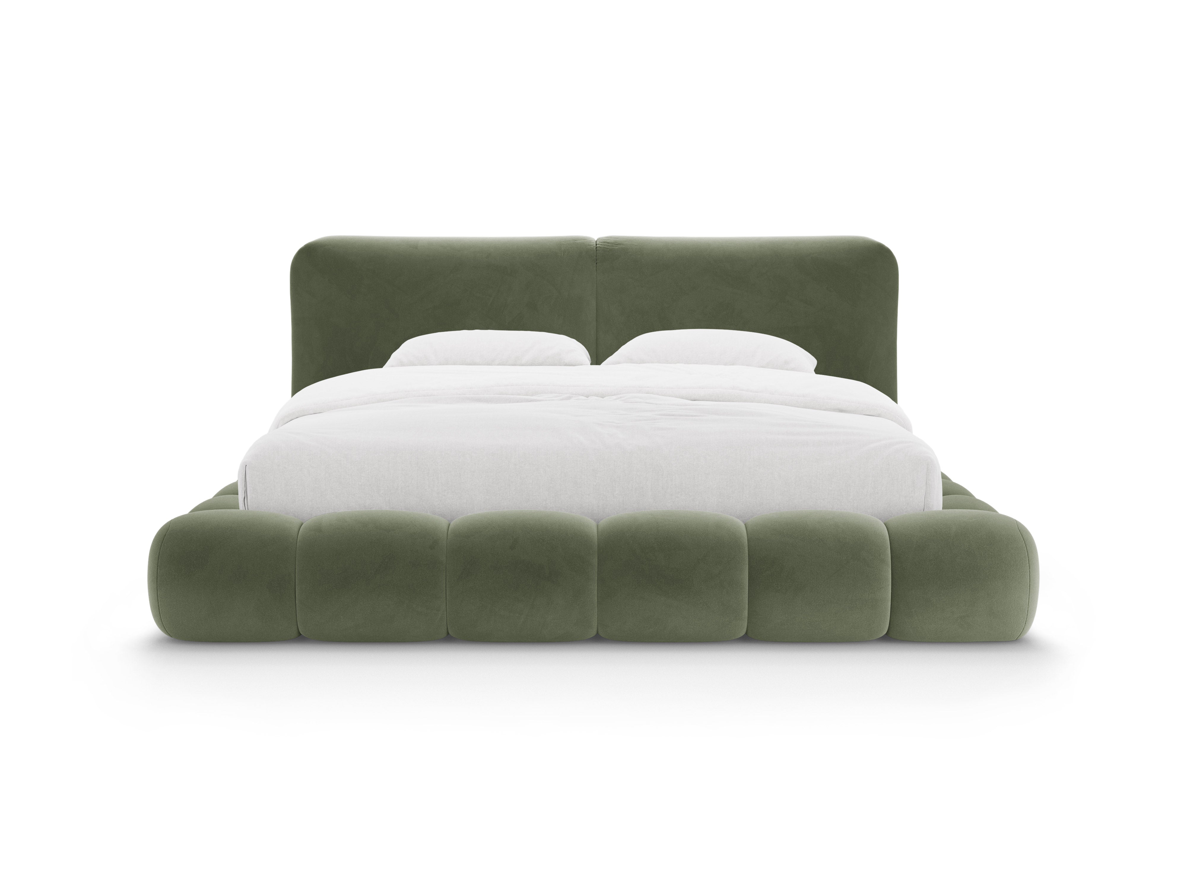 Samtbett SOLANGE grün