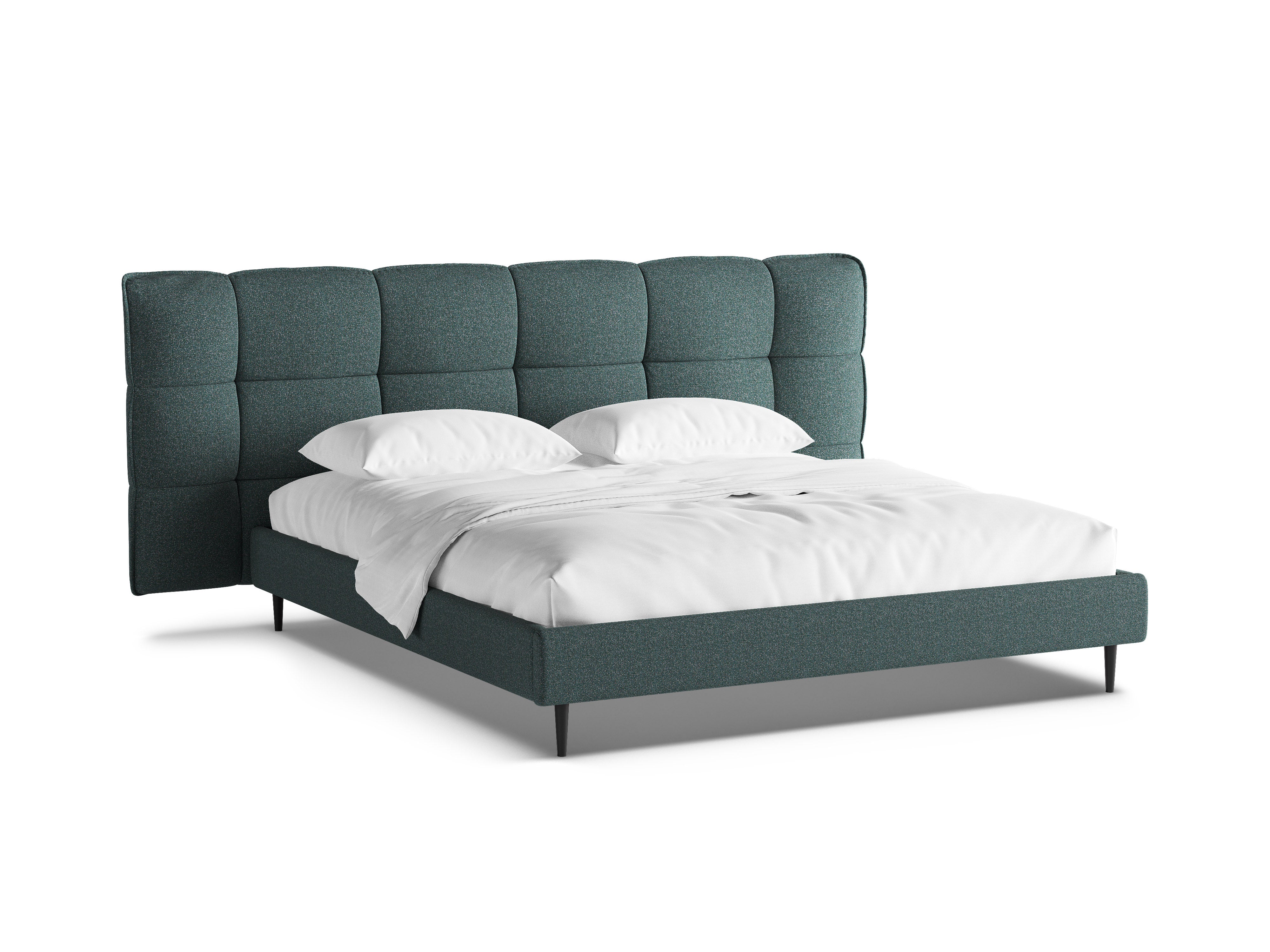 Bett ERIC grün blau meliert
