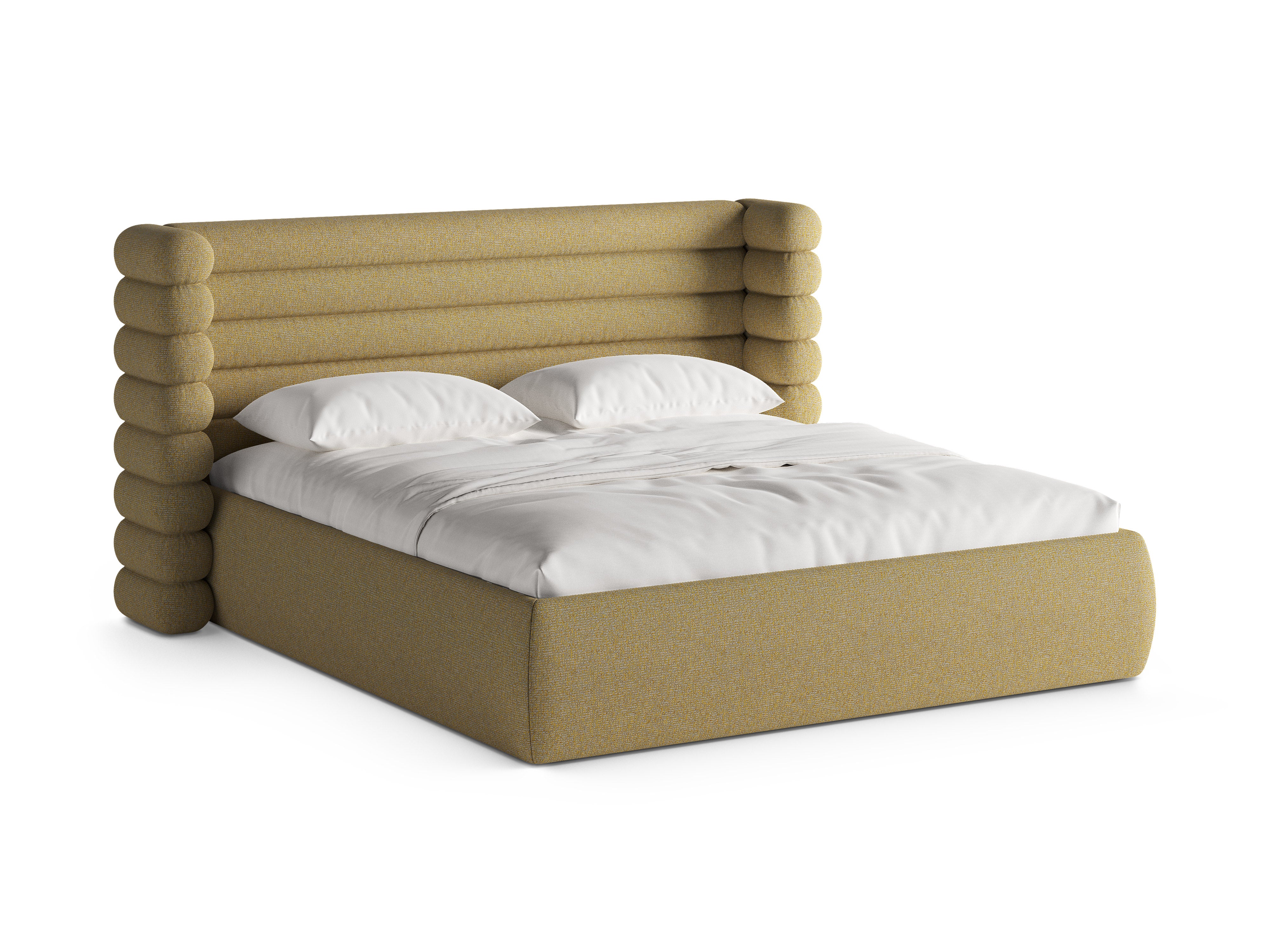 Bett MOUNT Sonnenblumen-Gelb Melange