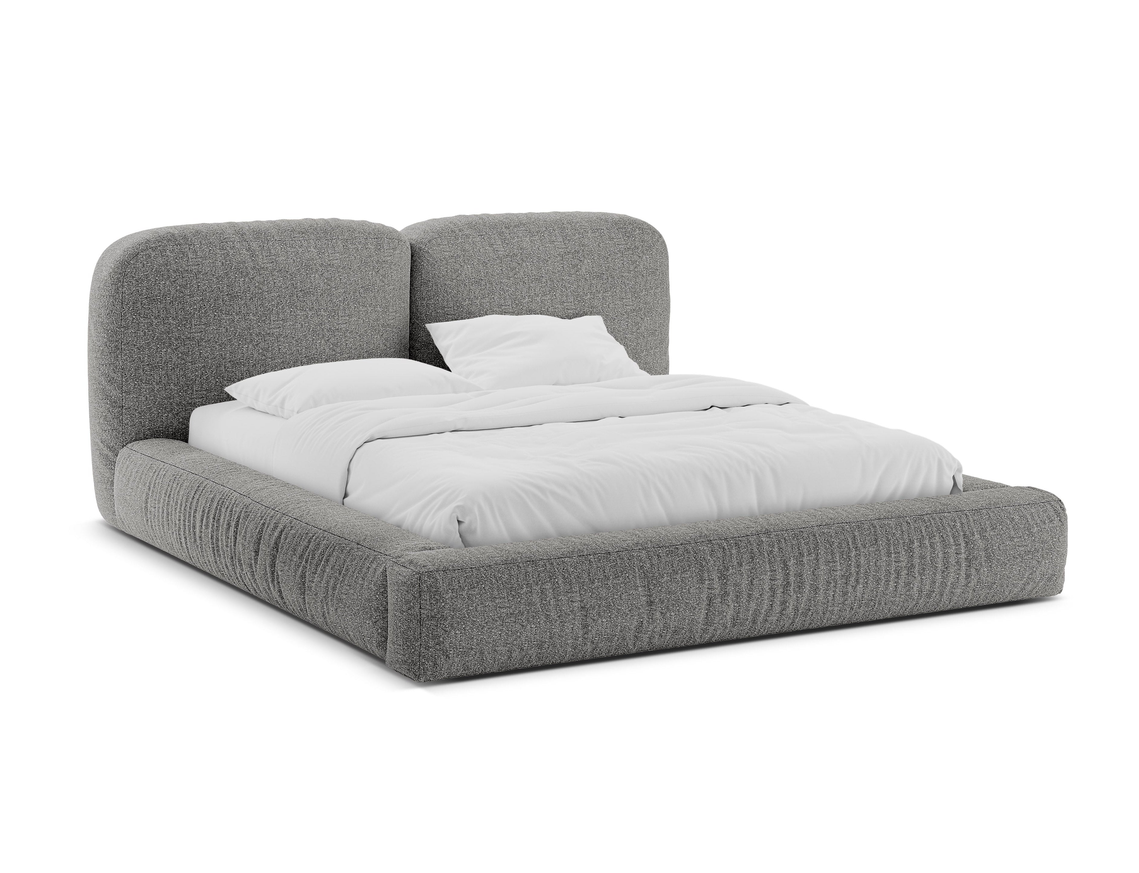 Bett MARTINA graues Boucle
