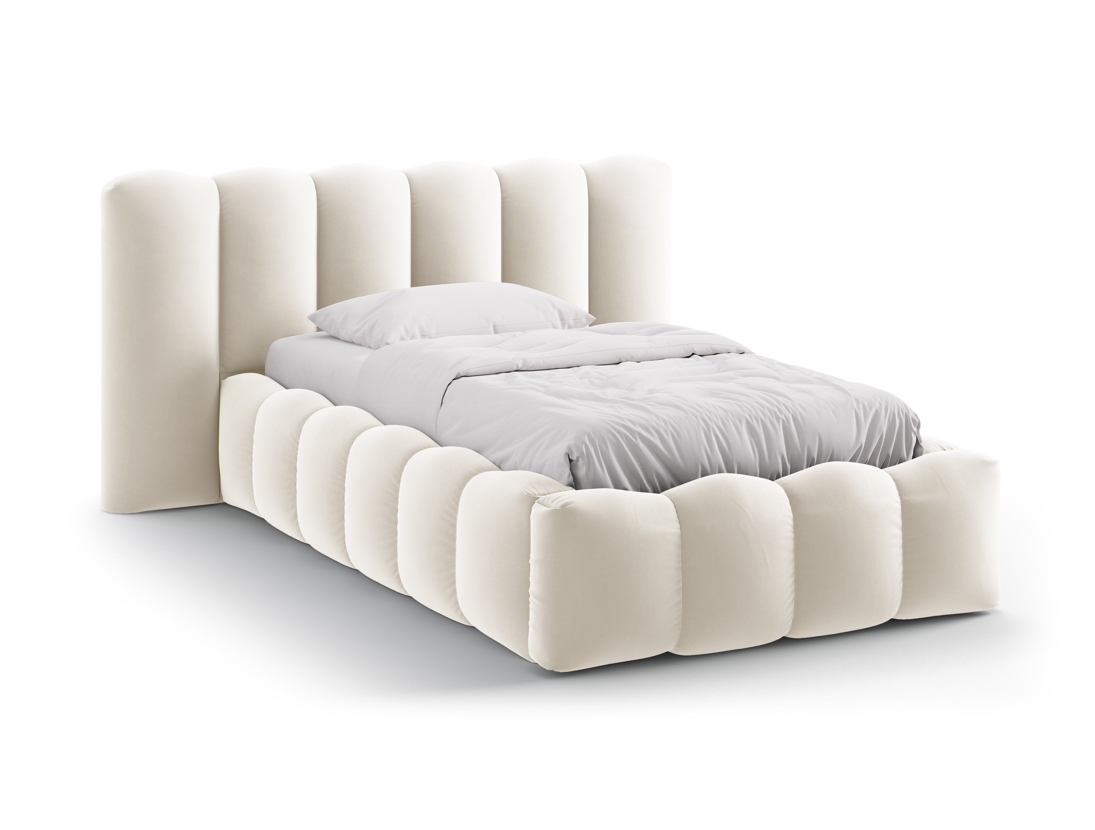 Samtbett LUPINE beige