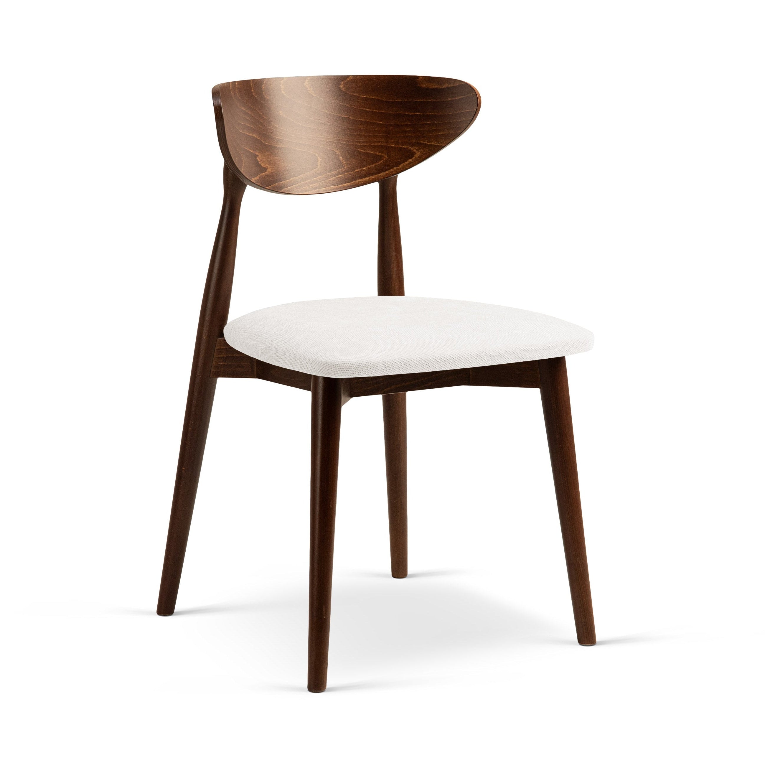 LEON Chair Ivory Chenille