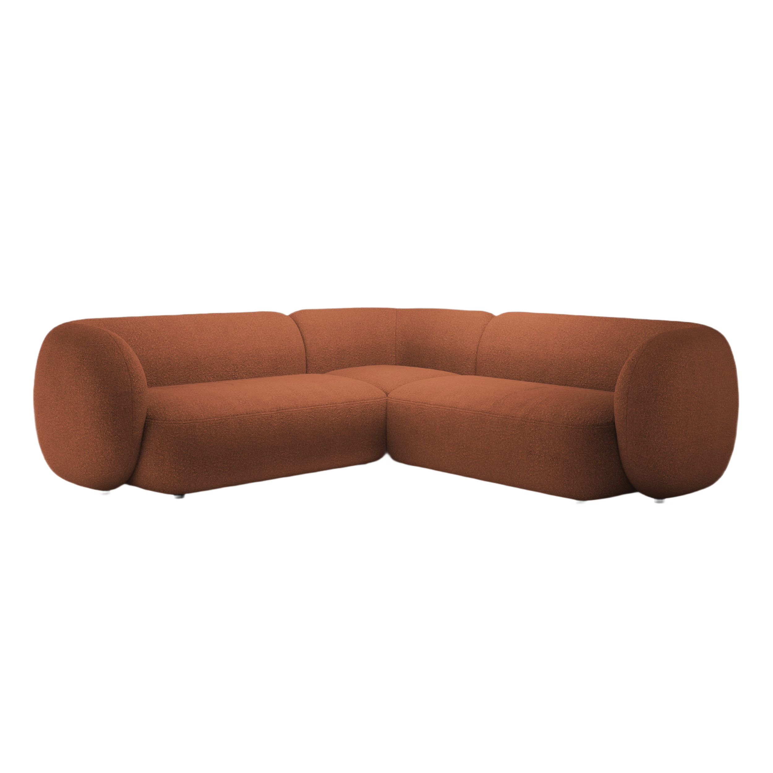 Narożnik symetryczny KATE terracotta boucle