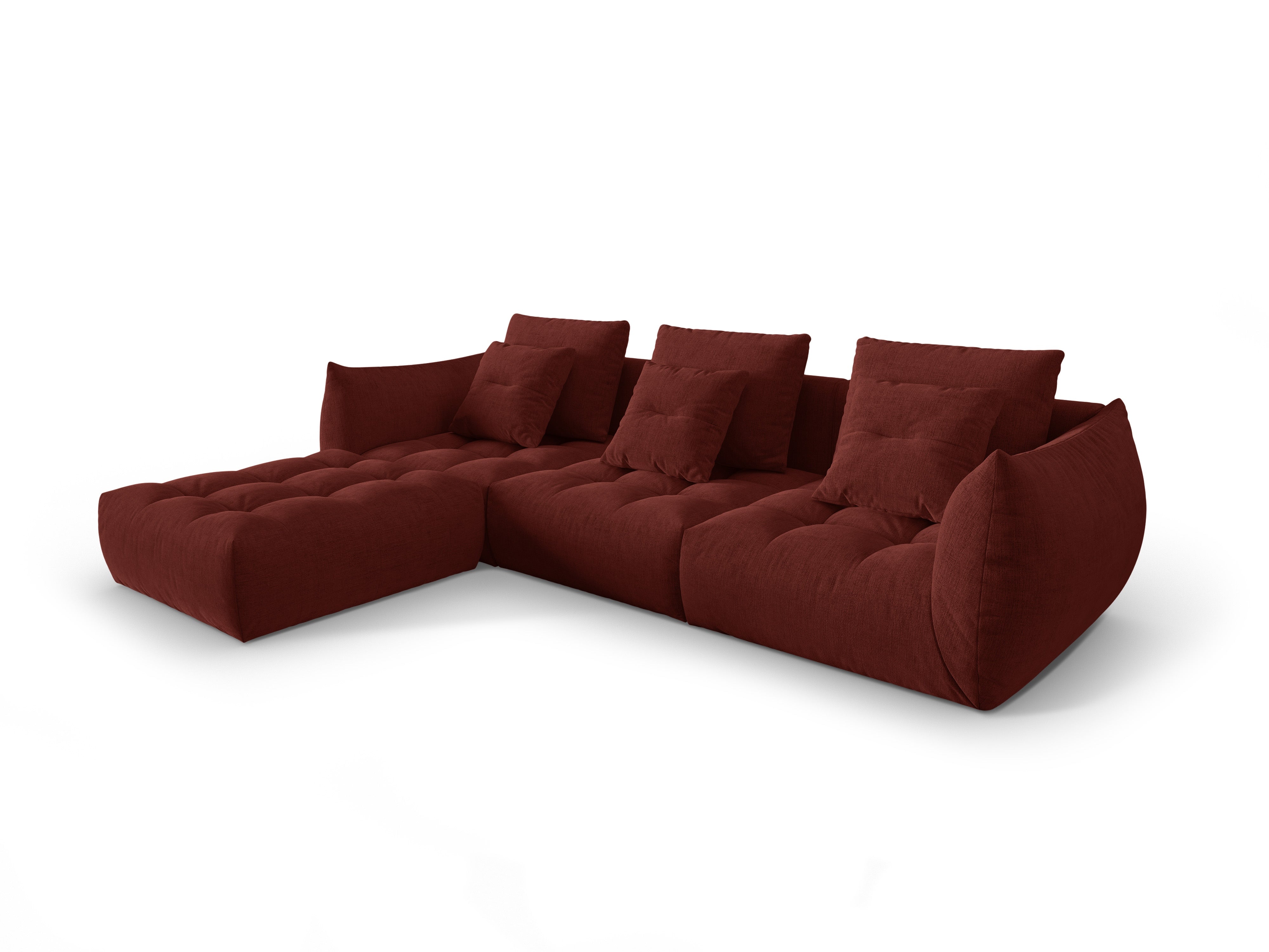 Modular Sofa, "Bloom", 2 Seats, Red, 332x216x95
Made in Europe