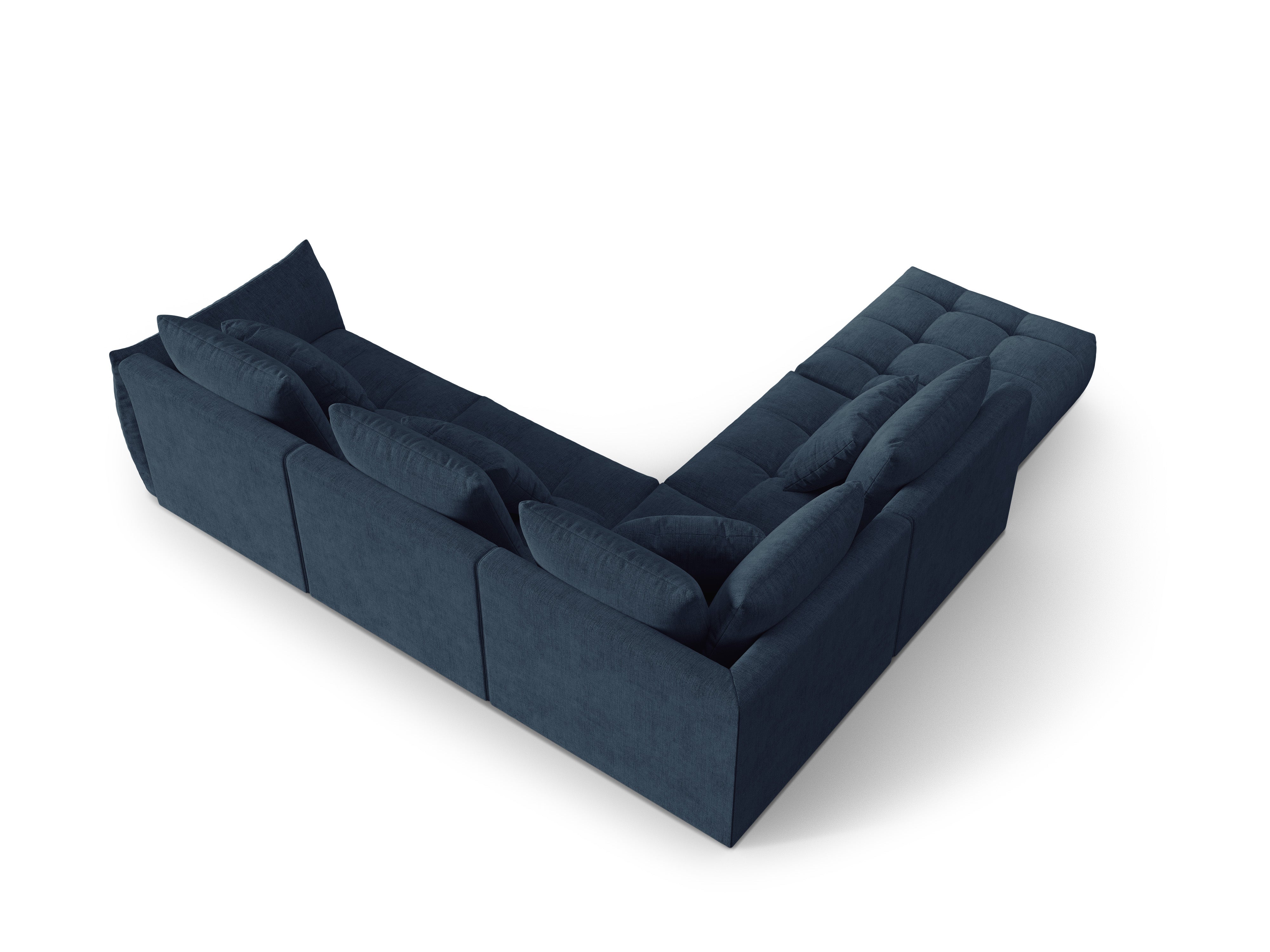 Modulares linke Ecksofa, "Bloom", 4 Sitze, Dunkelblau, 316x310x95
In Europa gemacht