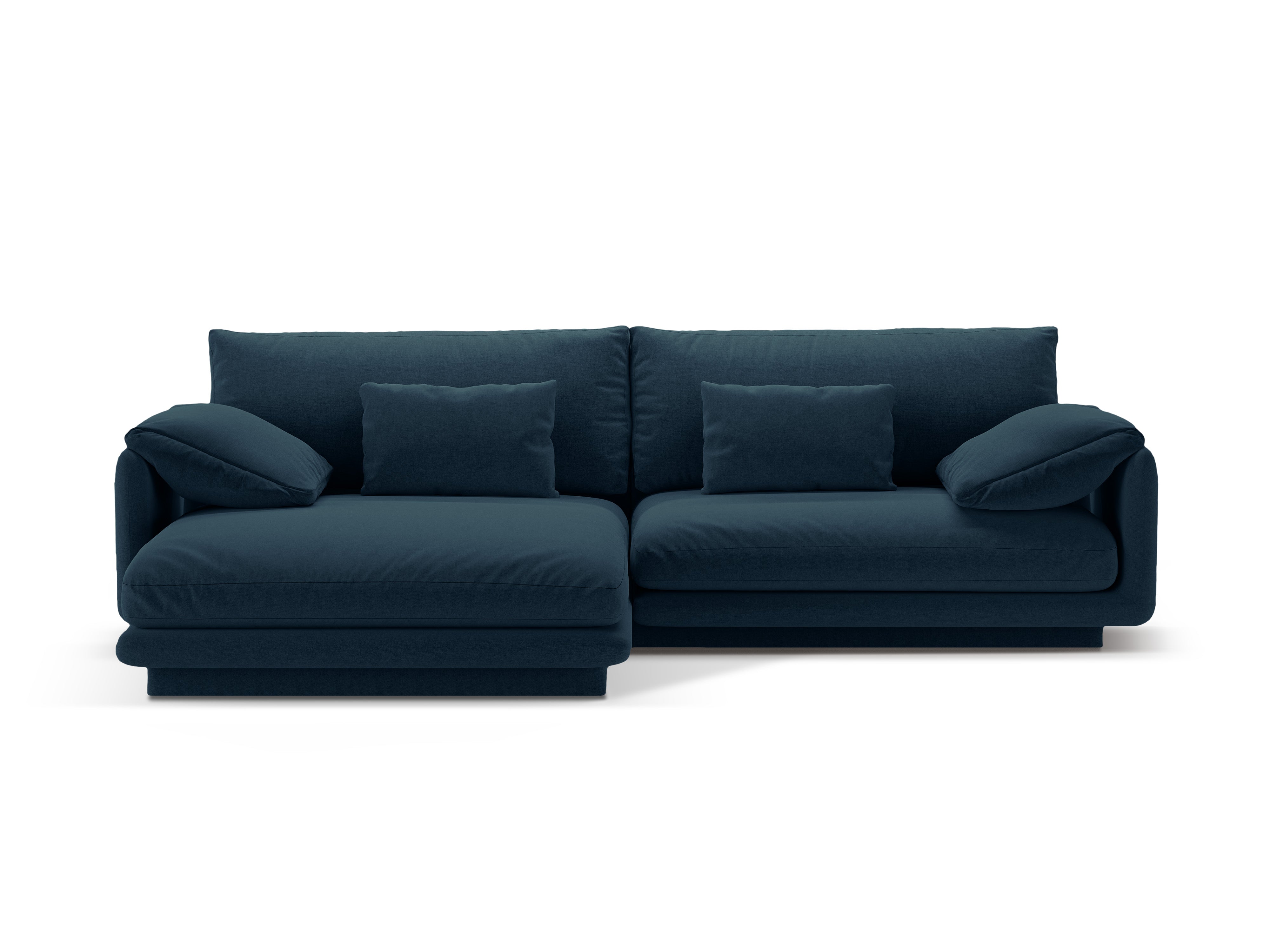 Linkshänder 4-Sitzer Turina Marine Blue Ecke