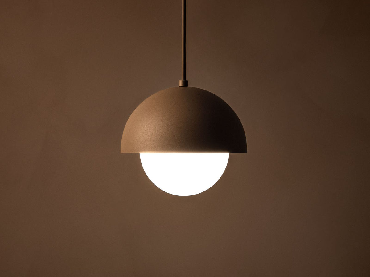 Lampa wisząca KORA piaskowy – ujęcie 3