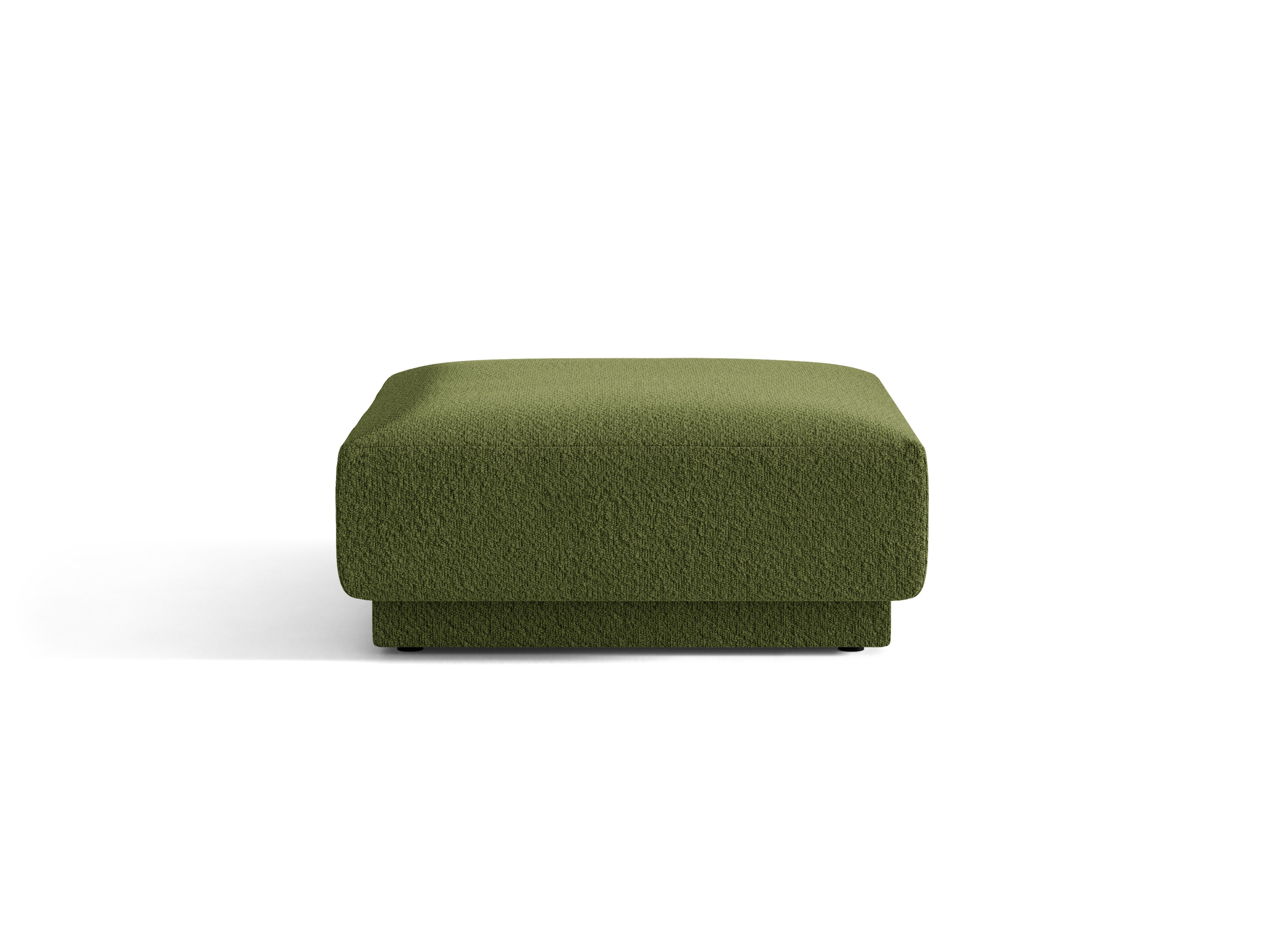 Puf MILEY zielony boucle