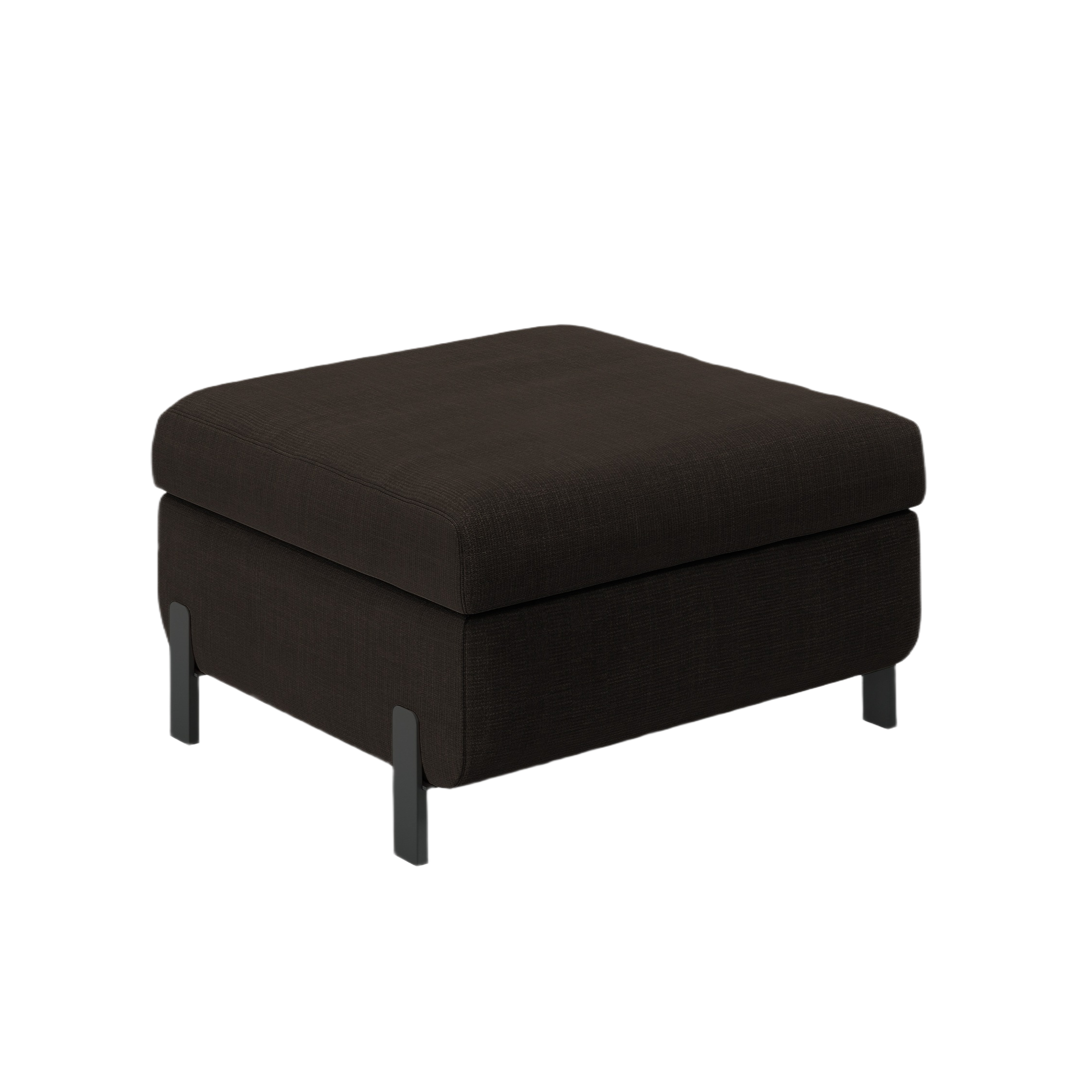 Puf with Box, "Gloria", 1 SEAT, Dark Gray, 87x72x46
Made in Europe