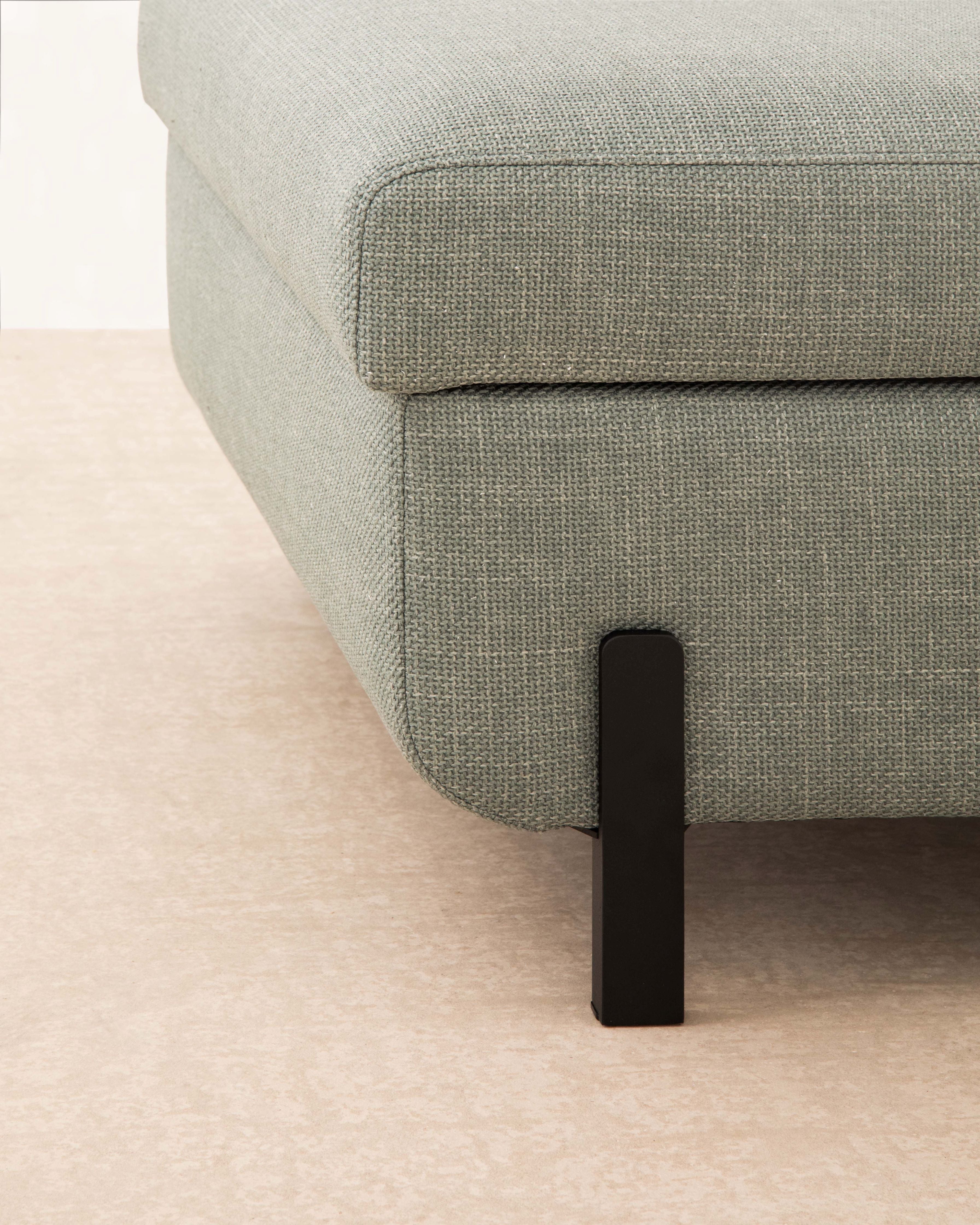 Puf with Box, "Gloria", 1 SEAT, Dark Gray, 87x72x46
Made in Europe