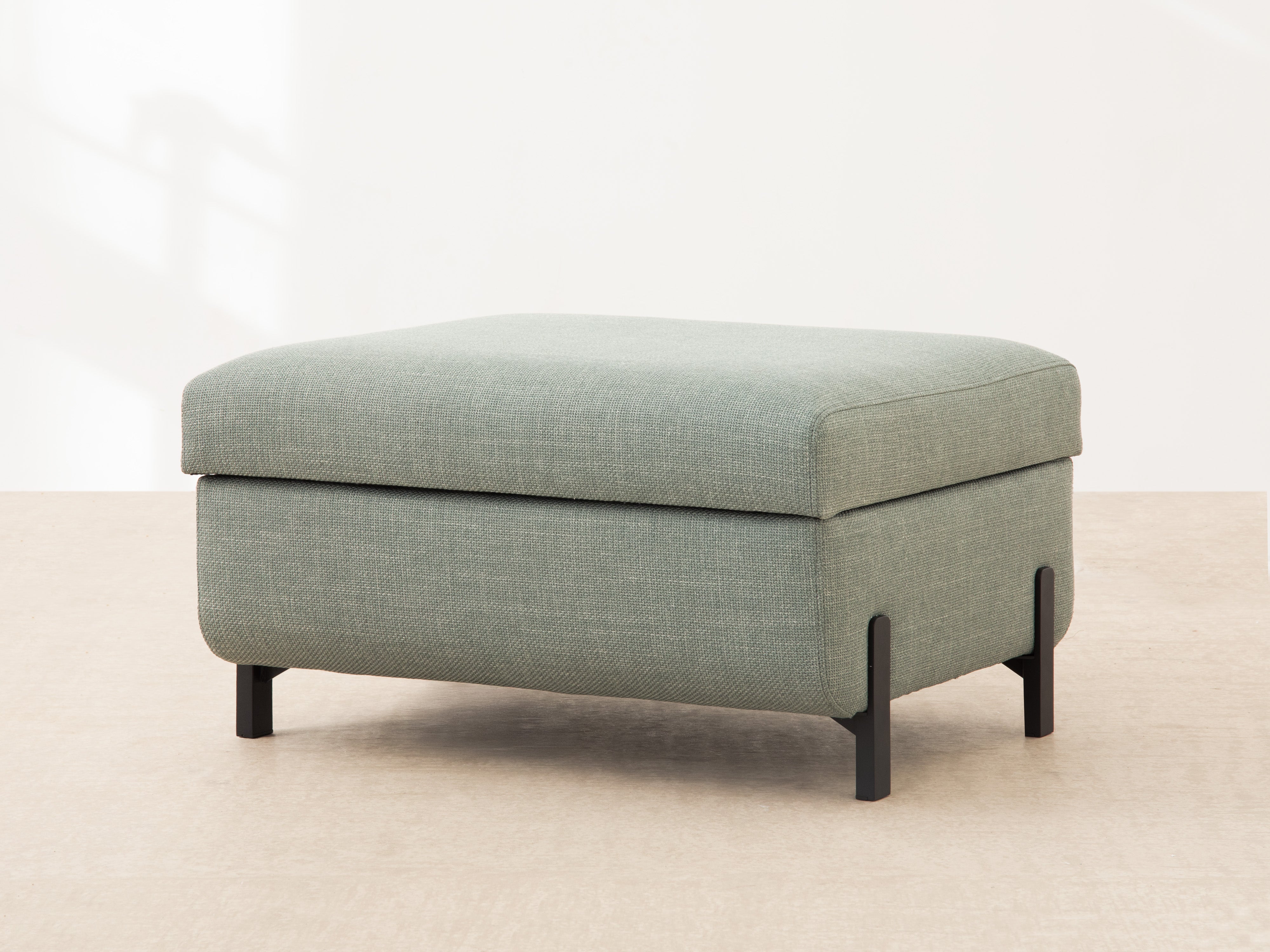 Puf with Box, "Gloria", 1 SEAT, Dark Gray, 87x72x46
Made in Europe