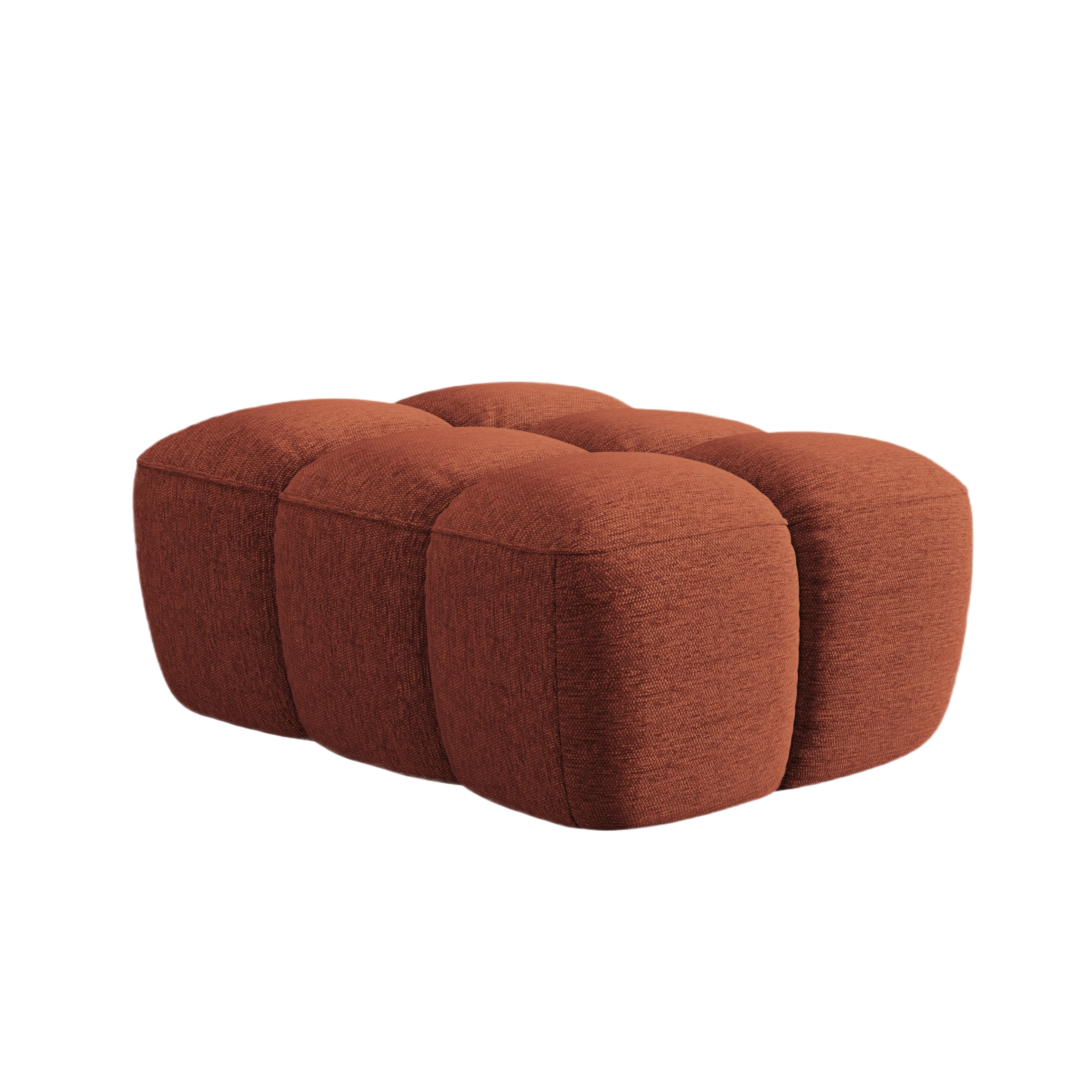 Puf LISA terracotta szenil