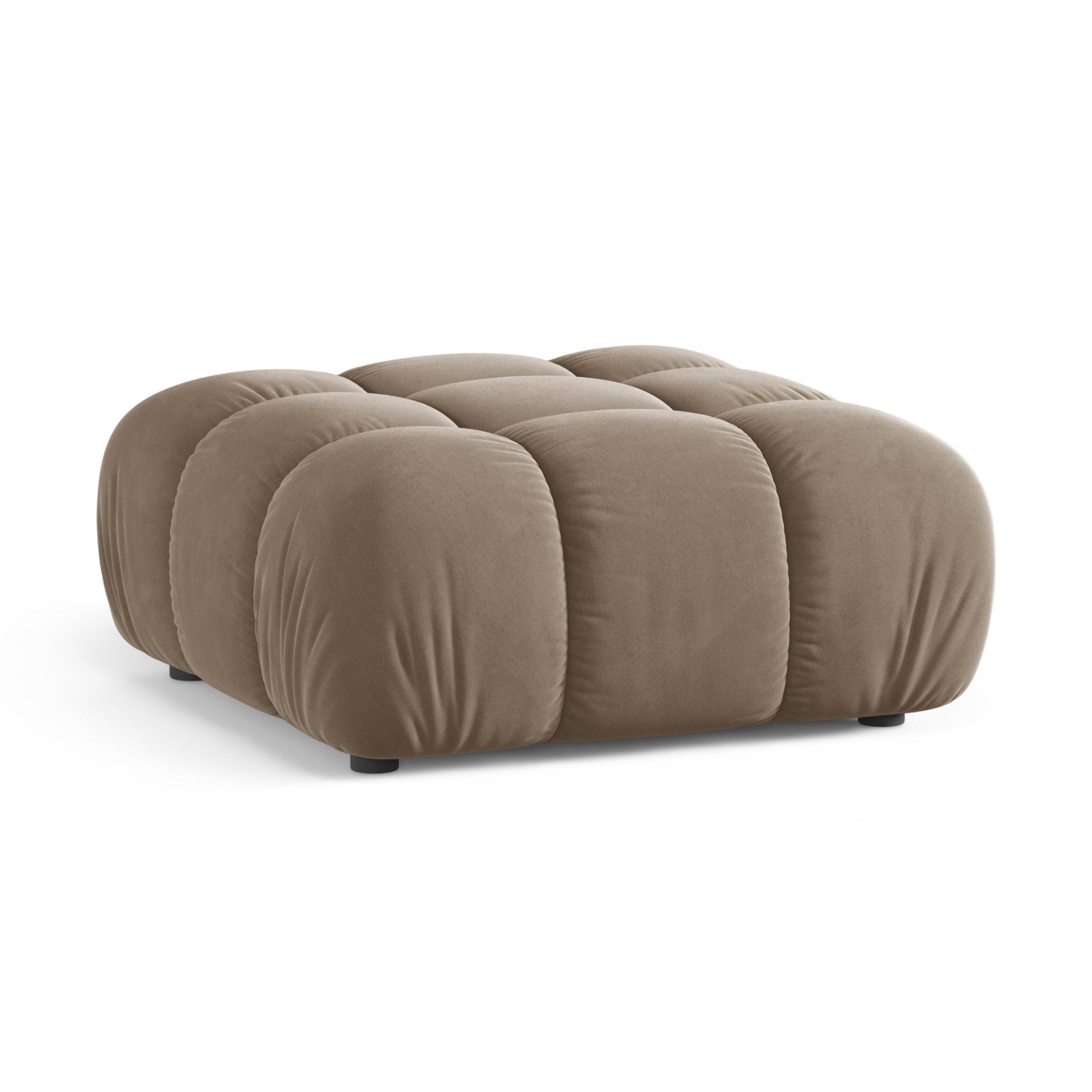 Puf / moduł aksamitny BELLIS cappuccino