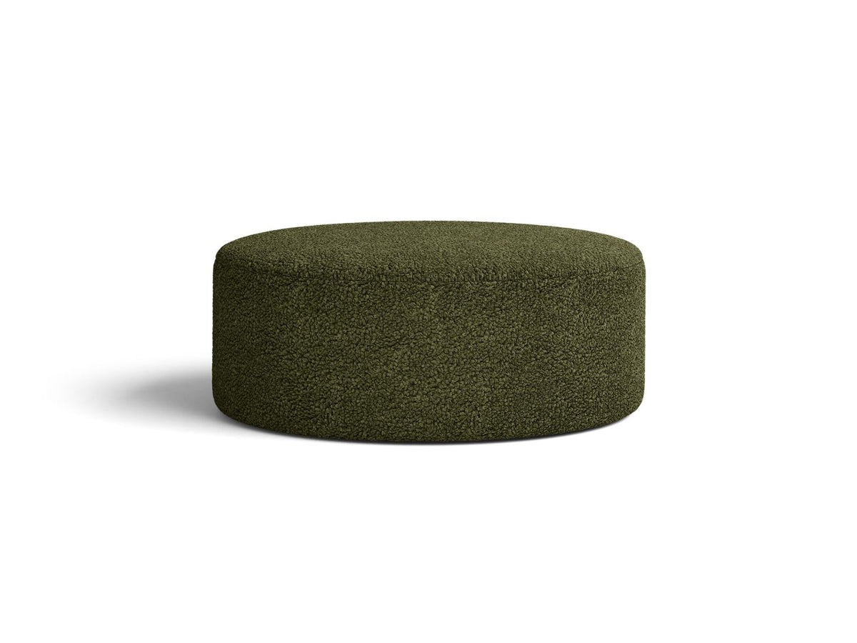 Puf DIA zielony puszysty boucle – ujęcie 2