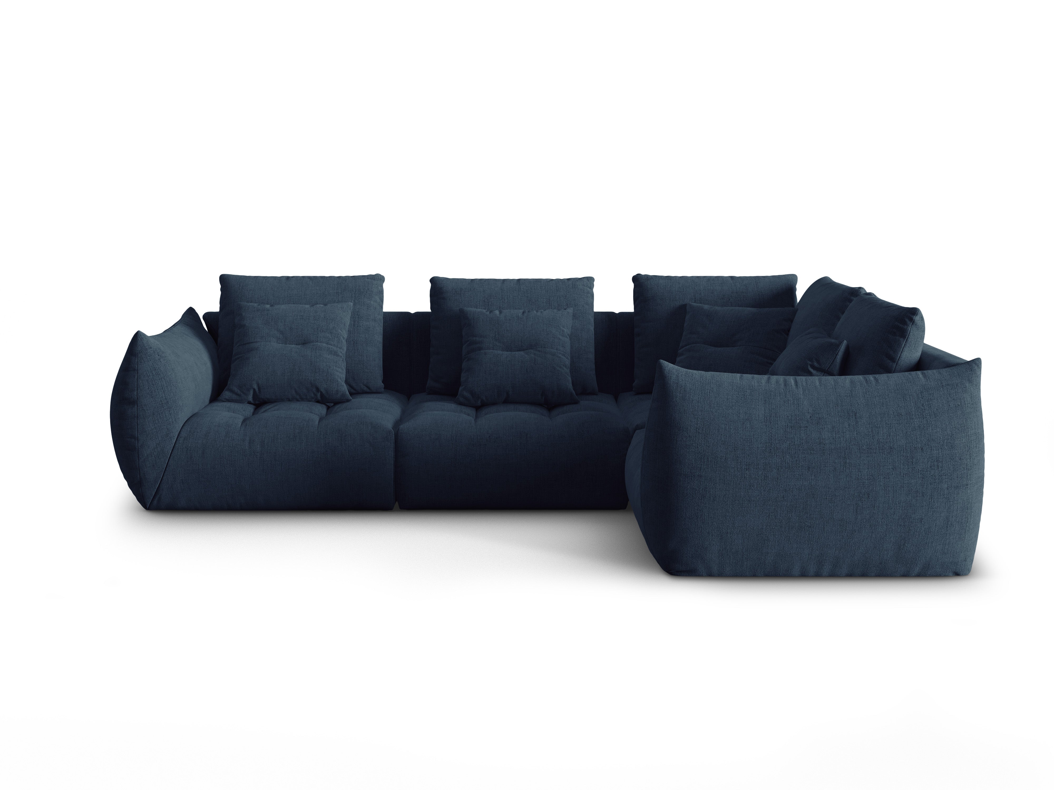 Modularer rechter Ecksofa, "Bloom", 3 Sitze, Dunkelblau, 316x216x95
In Europa gemacht