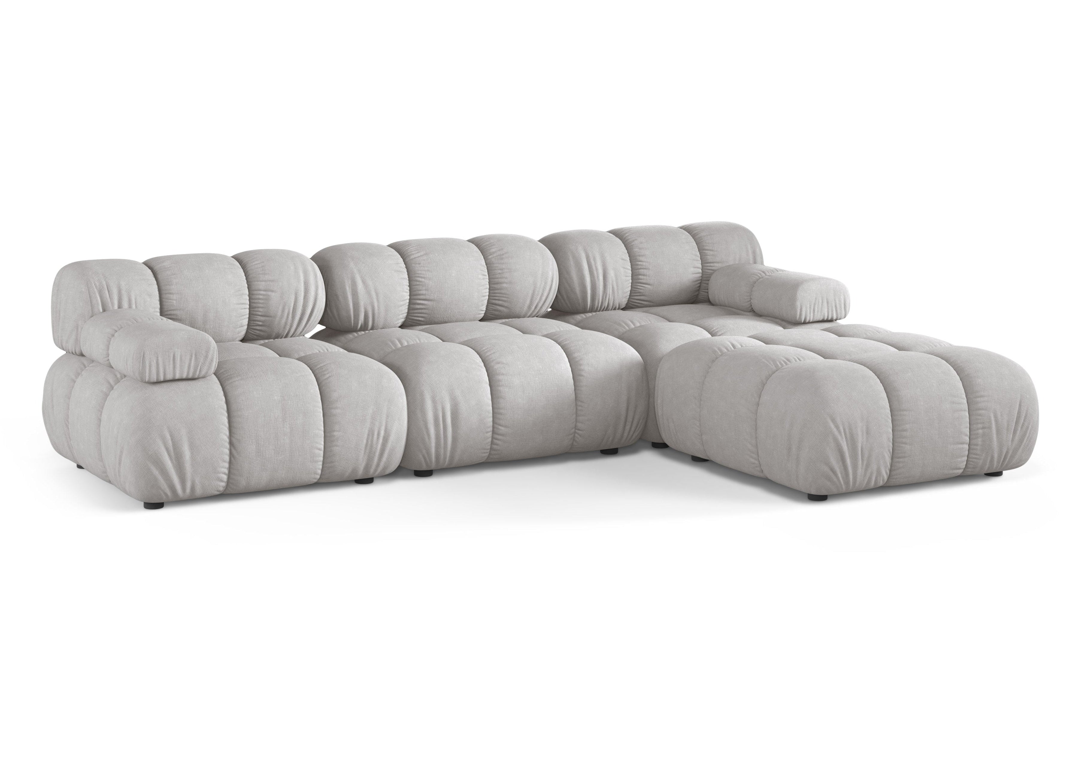 Narożnik uniwersalny BELLIS jasnoszary