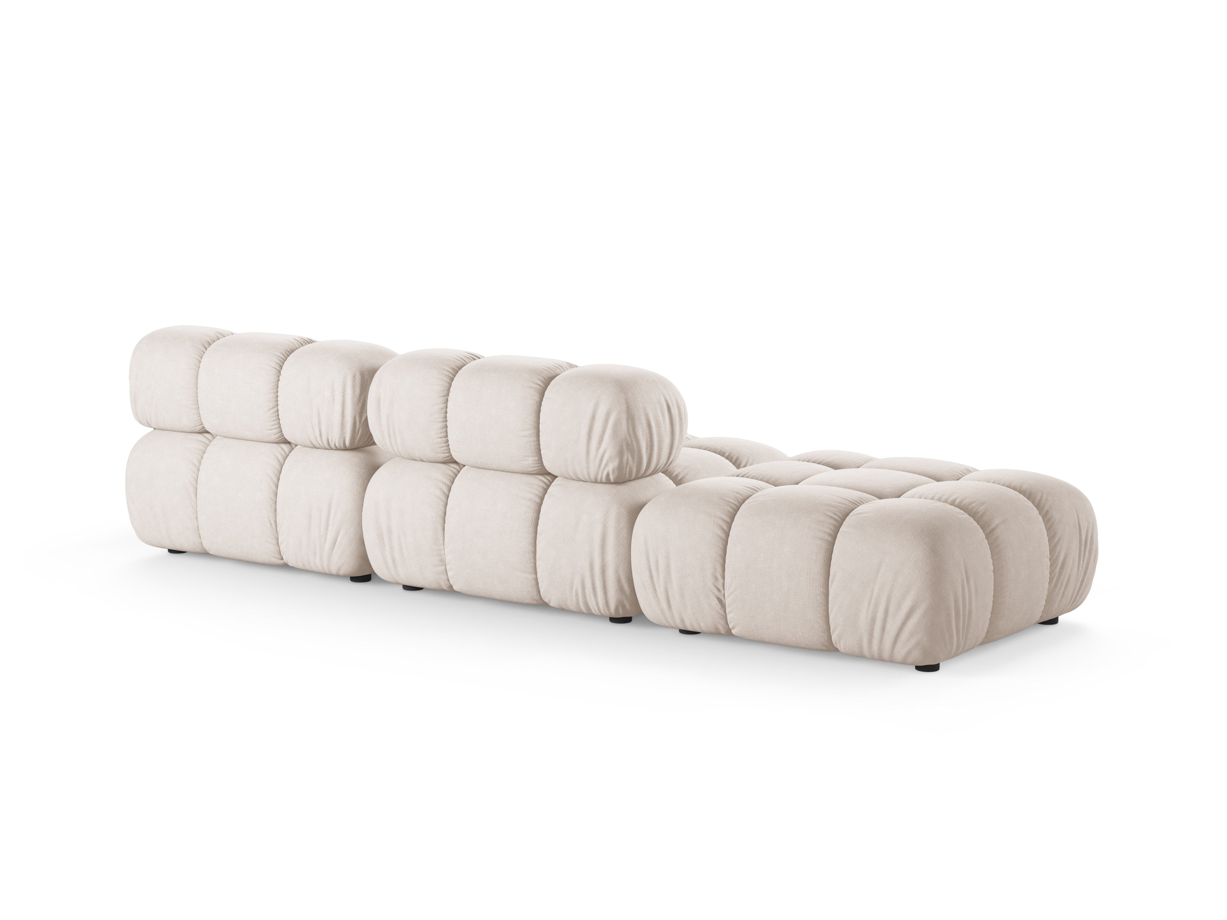 Sofa modułowa otwarta lewostronna BELLIS beżowy