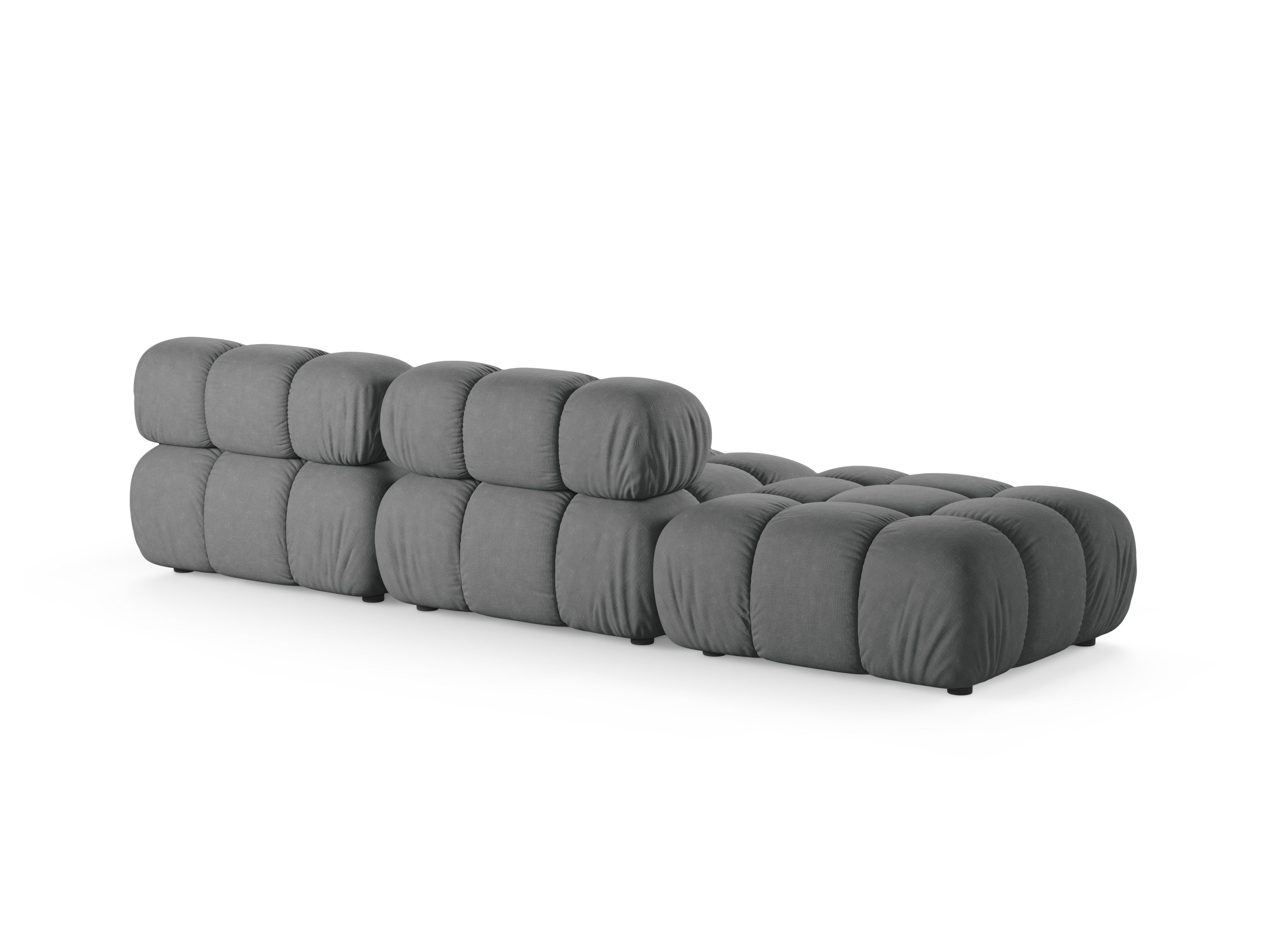 Sofa modułowa otwarta lewostronna BELLIS szary