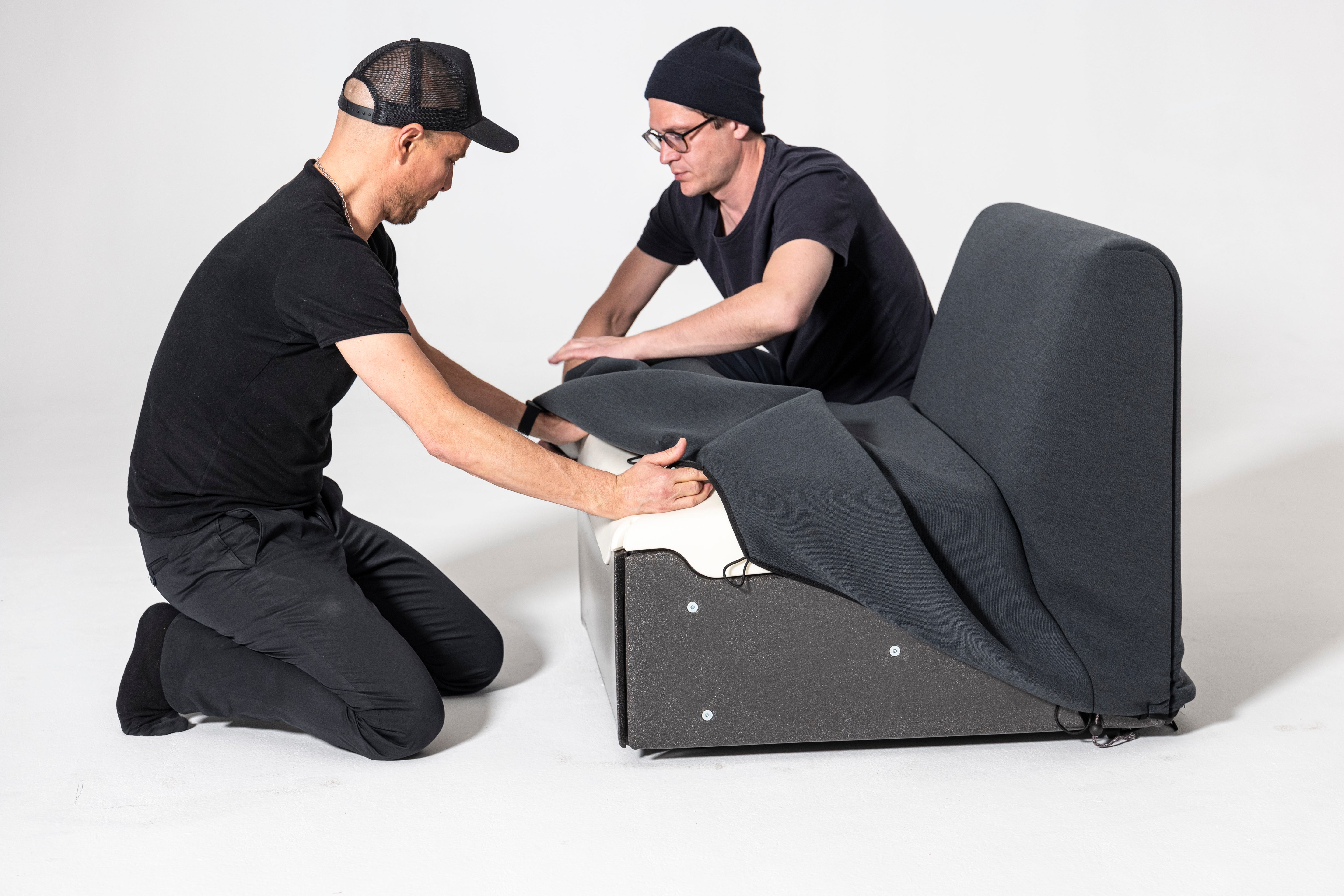COSTUME modular sofa - left-sided upholstered module