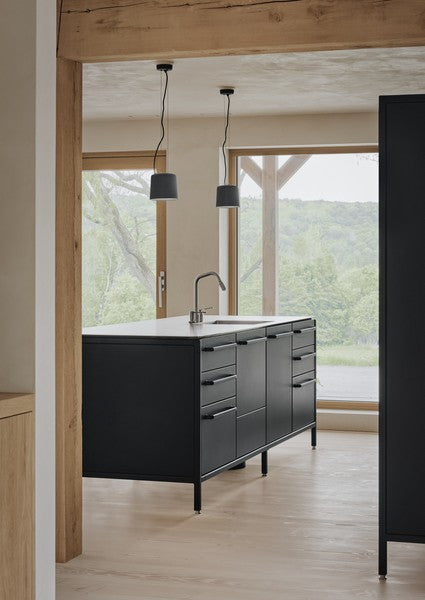 Lampa wisząca 526 czarny metal