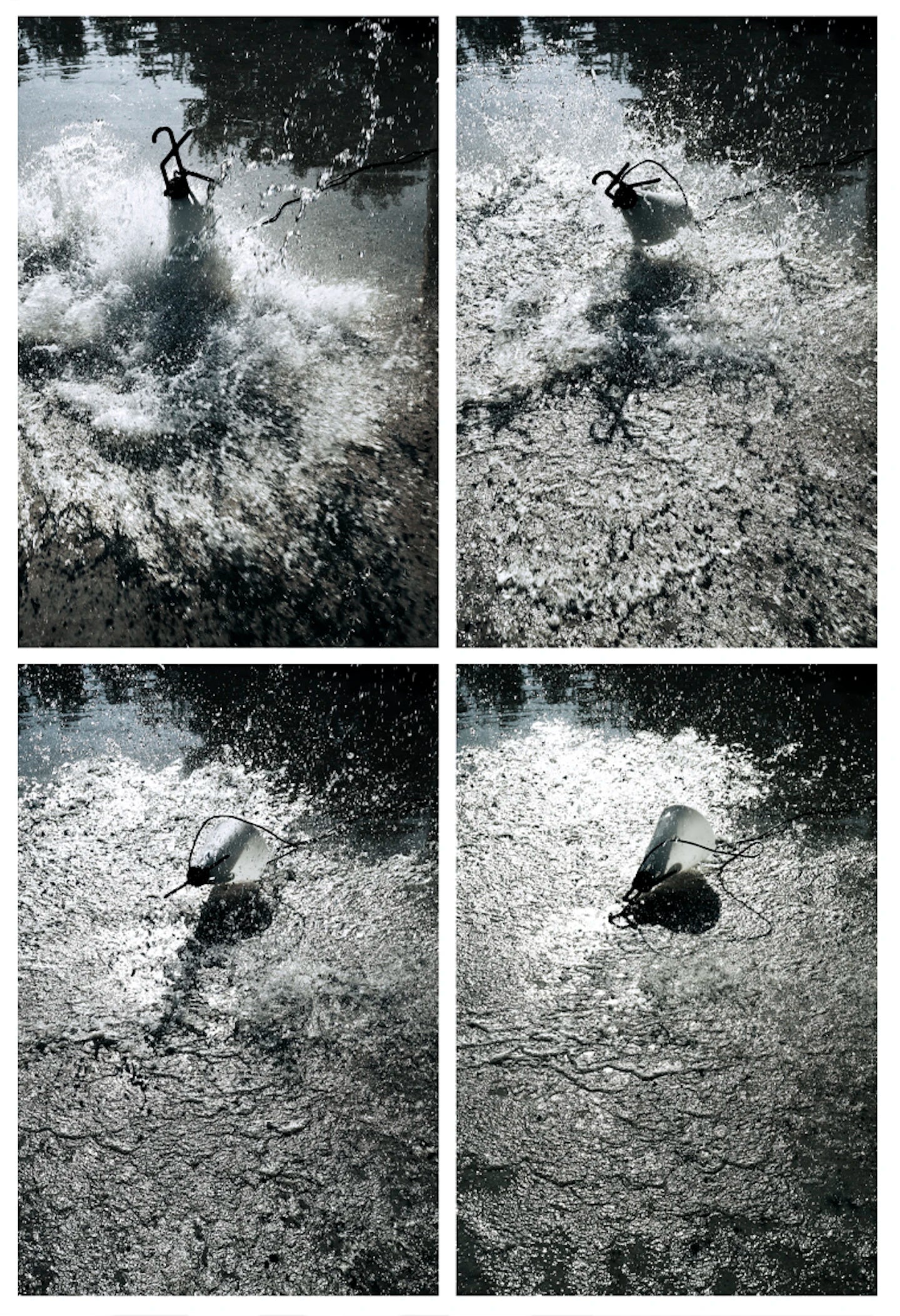 MAYDAY Black Outdoor Lamp